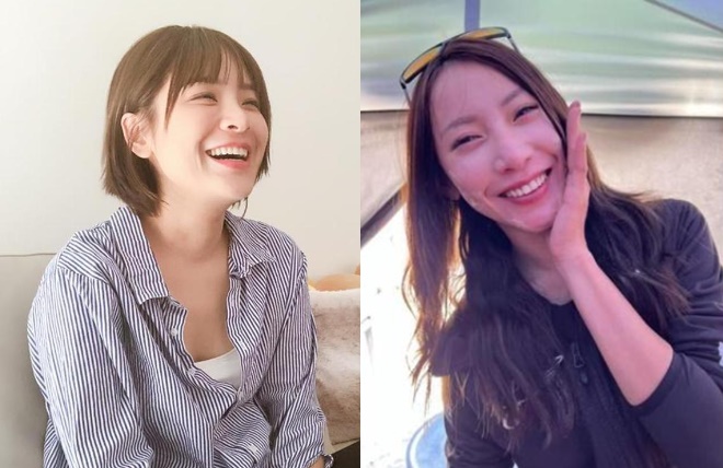 陳沂（左）公開曾格爾（右）私訊她的內容。（翻攝自臉書）