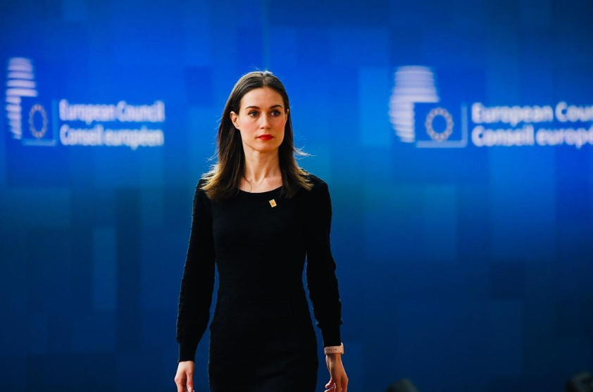 芬蘭美女總理馬林在今年4月輸掉選舉，昨也無預警宣布離婚消息。（翻攝自IG@sannamarin）