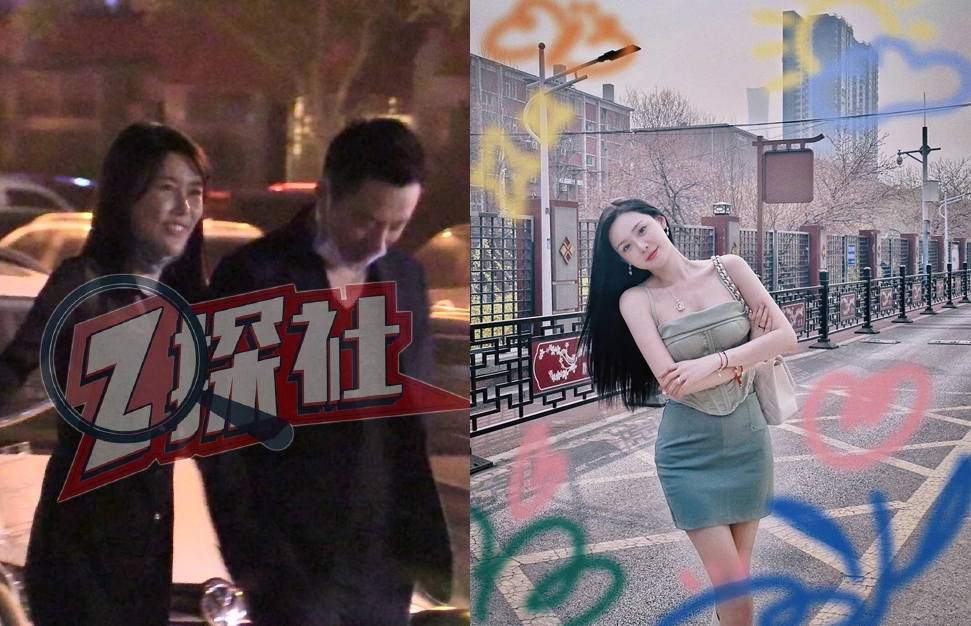 舊愛張穎穎（右）大爆交新歡的汪小菲猛料，用字遣詞頗酸。（翻攝IG、微博）