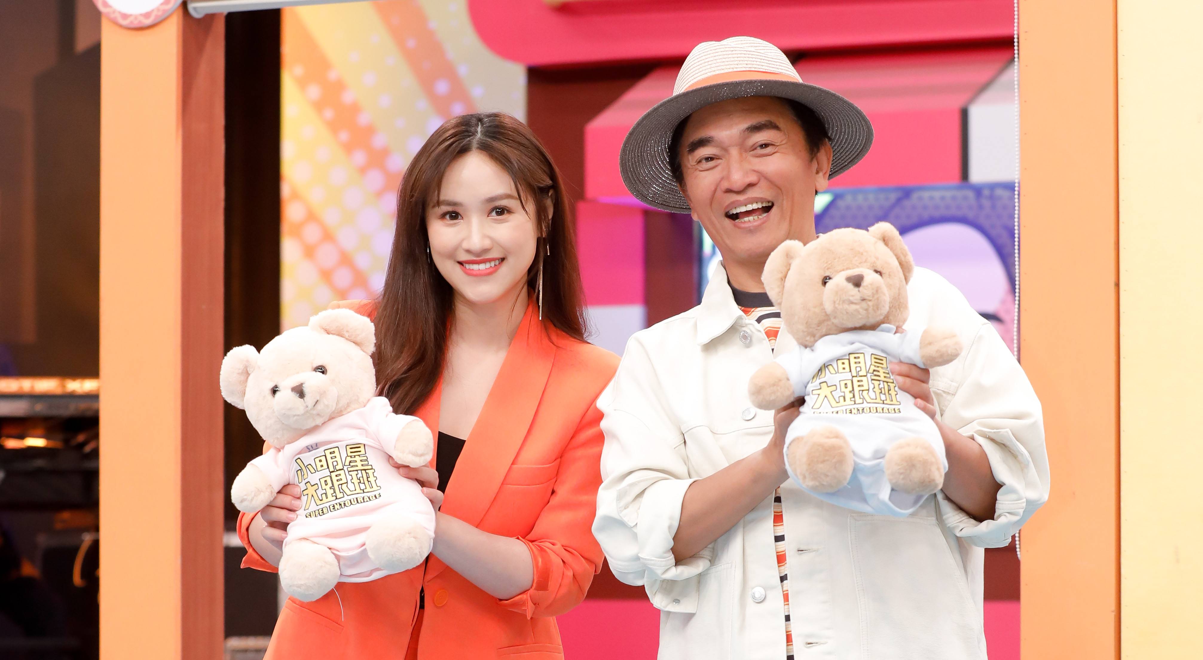 Sandy產後復工今與爸爸吳宗憲首次進棚錄影。