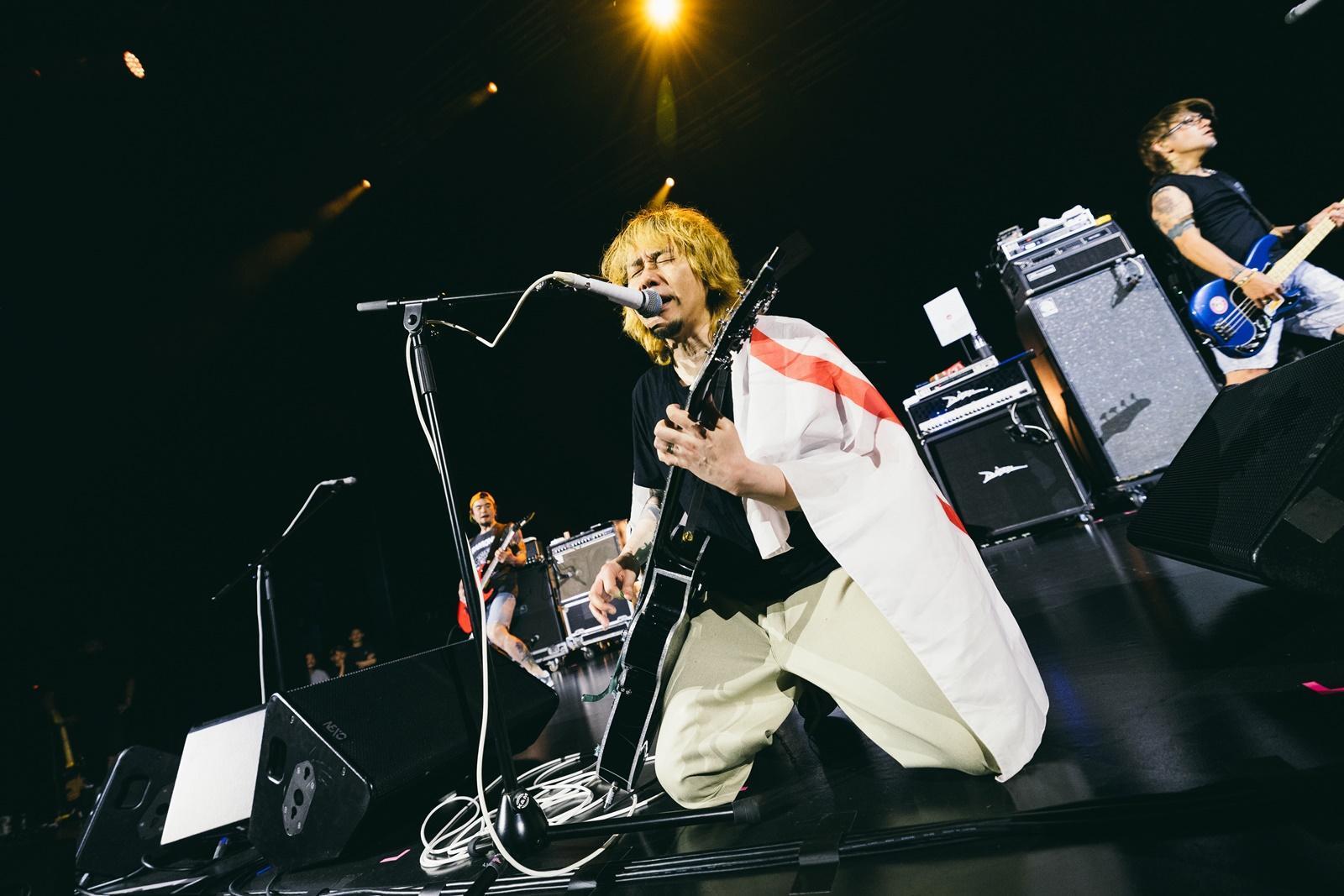 橫山健首次在台開唱,接連帶來十多首代表作。(Zepp New Taipei / 大鴻藝術BIG ART / FIRE ON MUSIC火氣音樂提供)