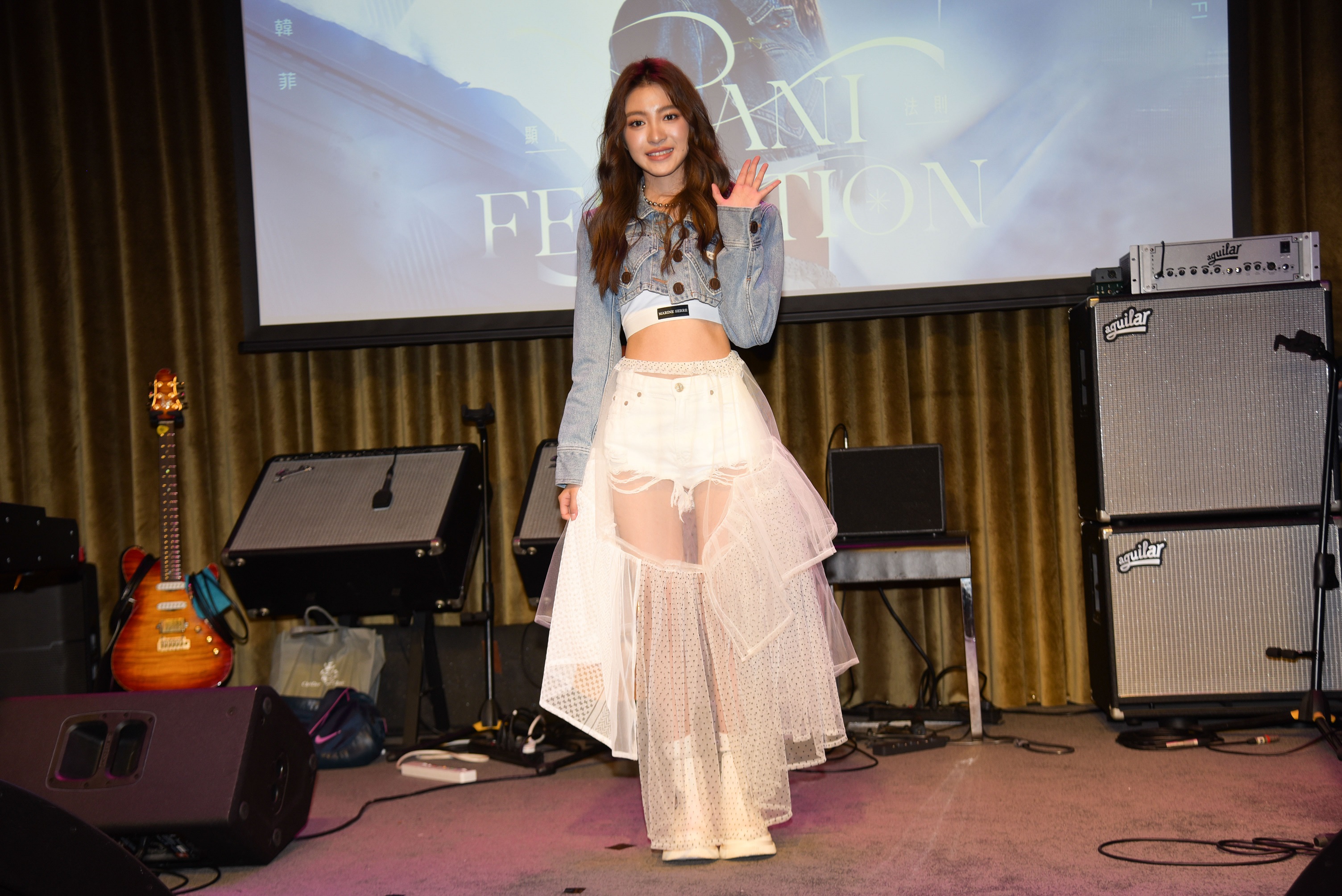 韓菲打敗歐陽娜娜、王敏淳等人成為「最美星二代」。(駿馬客工作室提供)