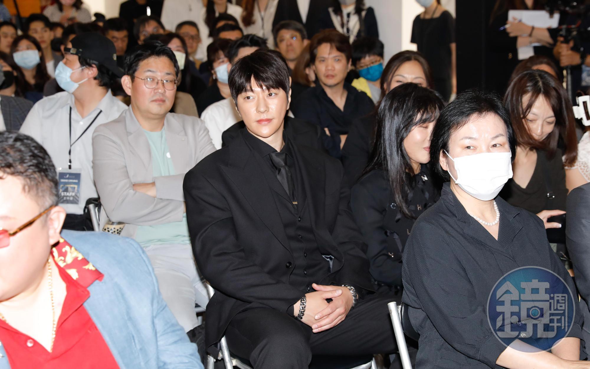 HB娛樂所屬演員崔上今也出席記者會。