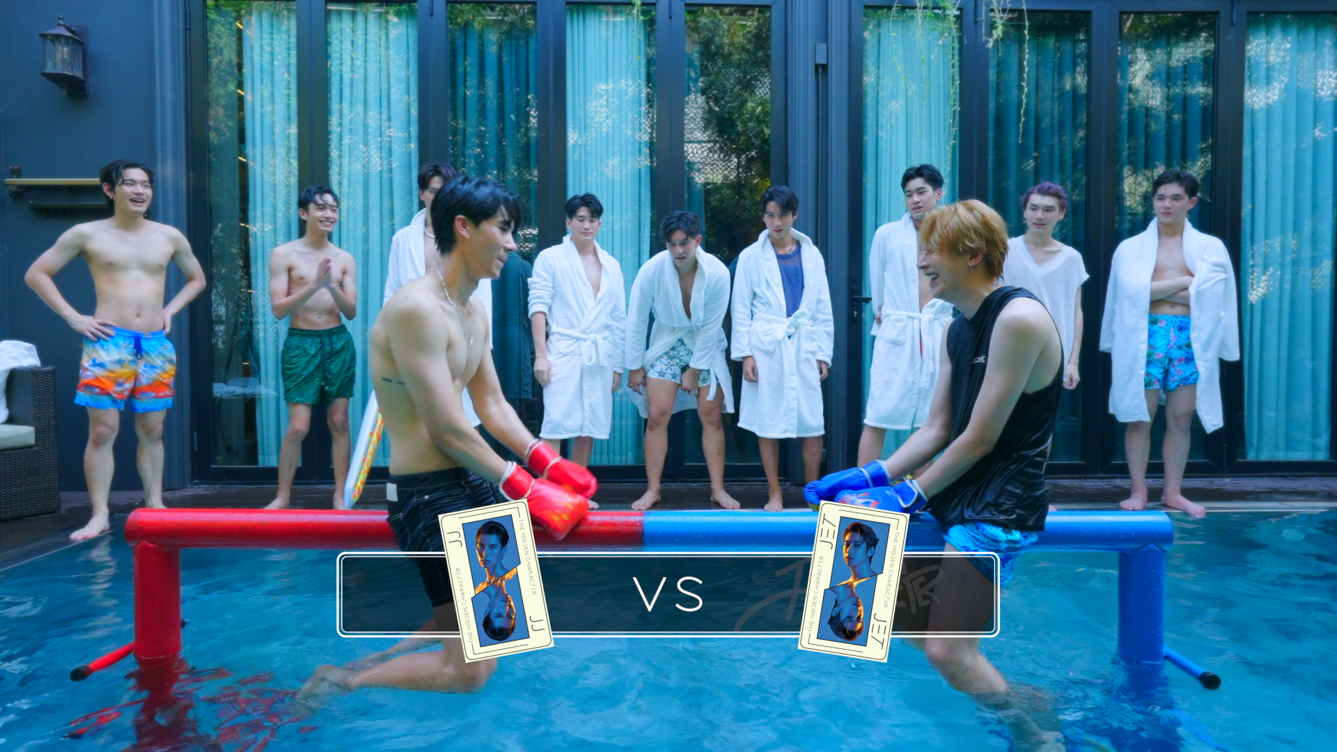 《隱藏的王牌》參賽者透過遊戲讓觀眾認識自己，也更了解彼此。（愛奇藝國際站提供）