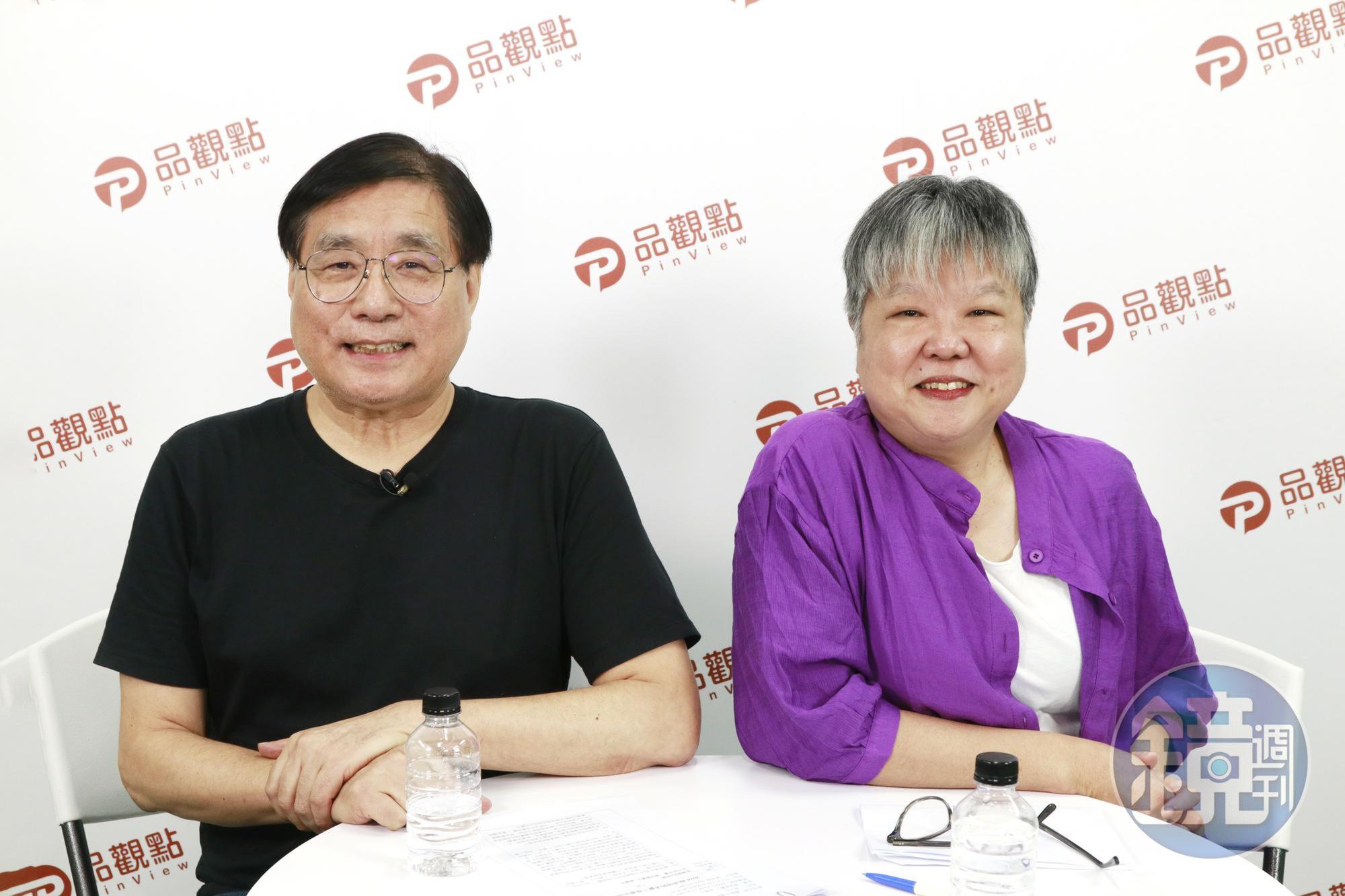 資深媒體人楊憲宏接受黃光芹直播專訪，談到賴清德的選戰布局、柯文哲訪中的舊事、郭台銘、侯友宜與國民黨的恩怨情仇、柯文哲選總統的盤算等議題。（讀者提供）