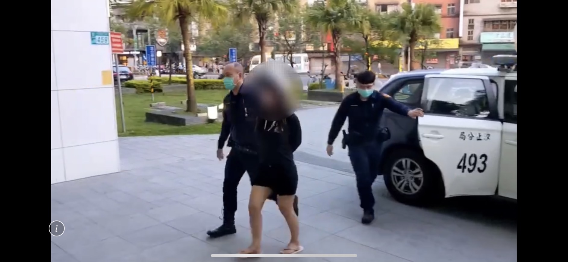 警方循線逮捕潘女,訊後依竊盜罪嫌移送法辦。(翻攝畫面)
