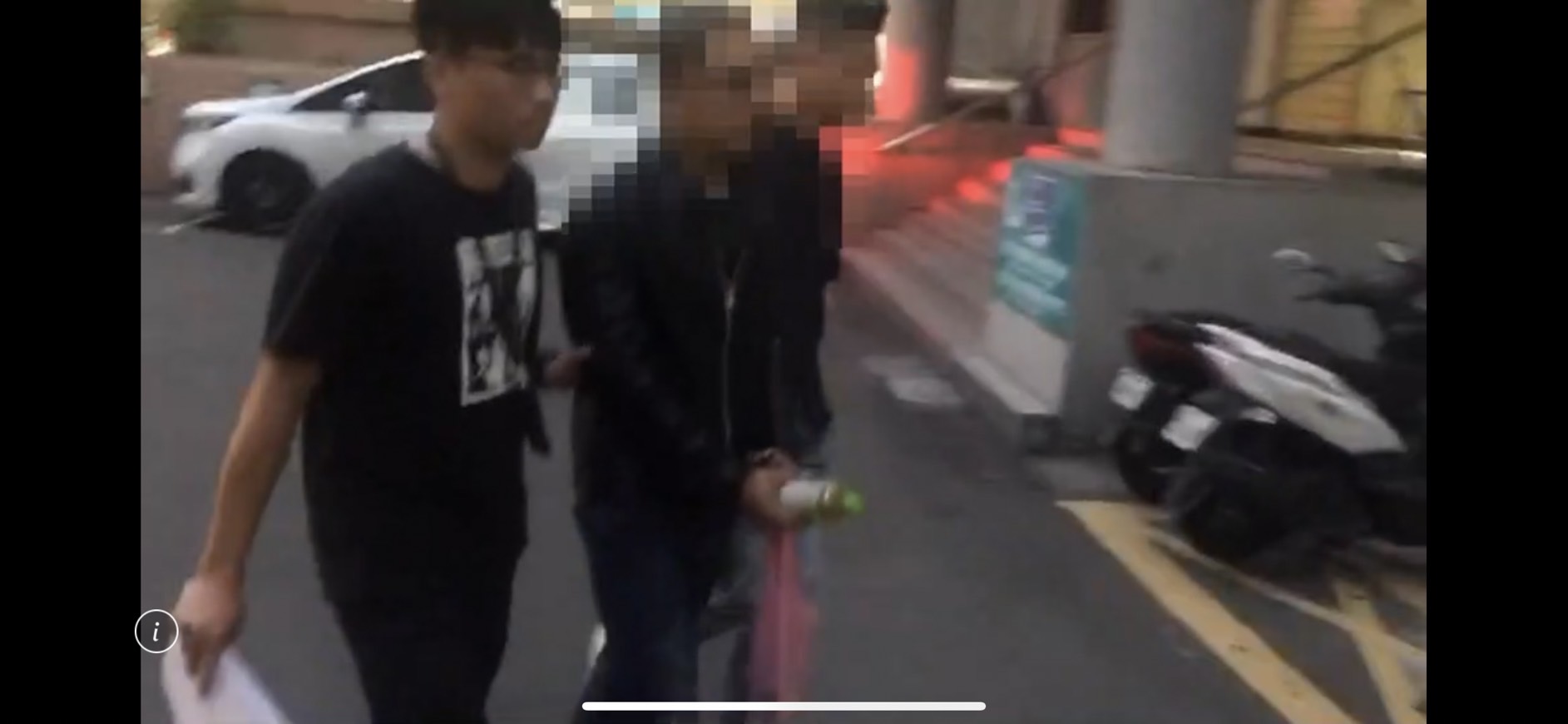警訊後將黃男依竊盜等罪嫌移送法辦。(翻攝畫面)