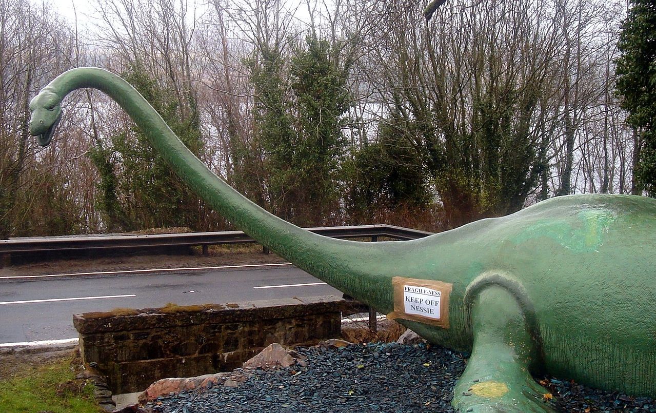 尼斯湖水怪是否存在，至今仍是謎團。（翻攝維基百科）