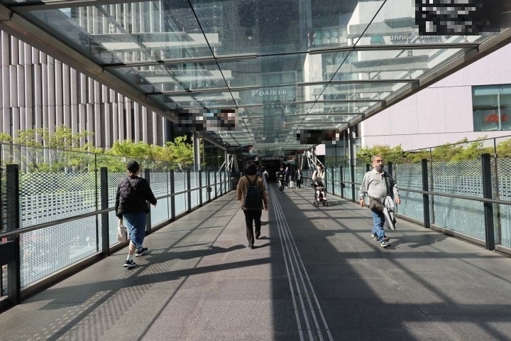 與大阪車站相連的「GRAND FRONT OSAKA」。