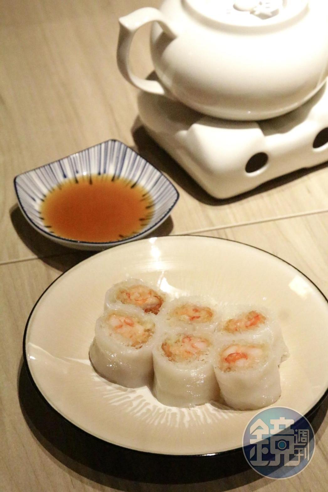 「春風得意腸」以越南米網包覆內餡,外層酥脆內在綿密濕潤。(178元/份)