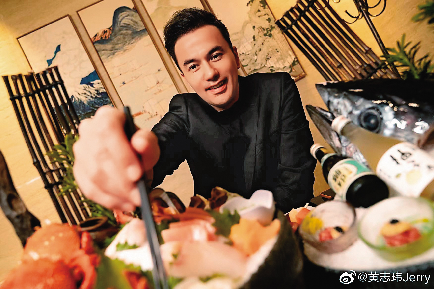 黃志瑋今年代言中國大陸連鎖餐飲品牌。