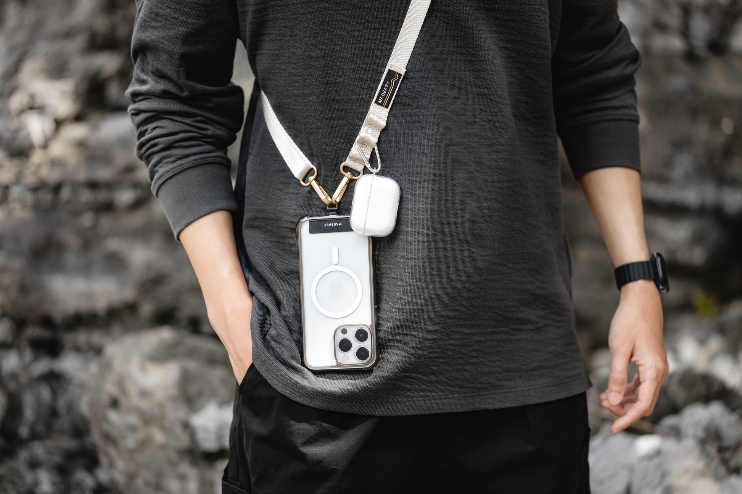 MAGEASY全新掛繩系列,新潮配色可針對穿著風格更換,更加突顯自我個性。