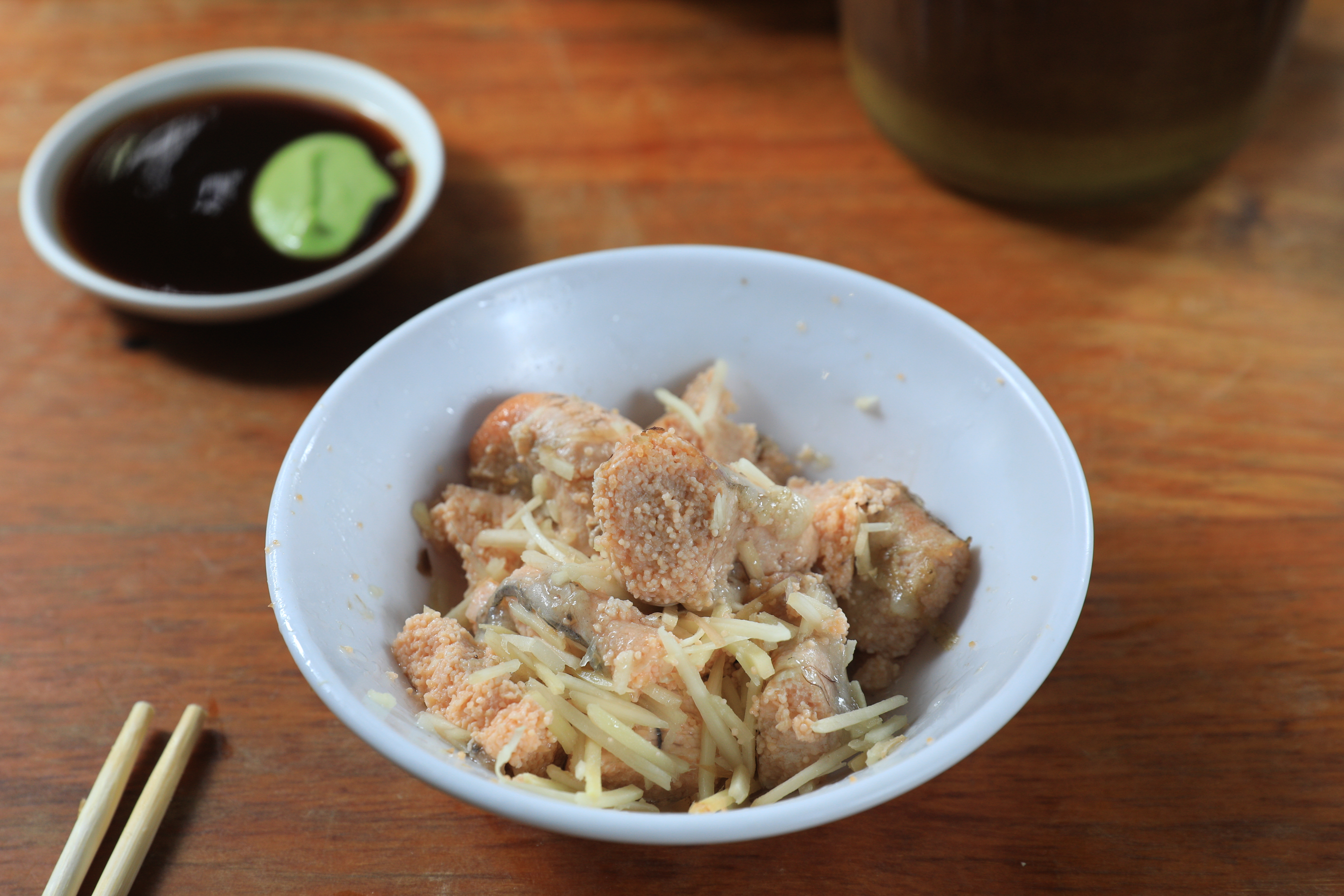 「魚卵」香綿沒有腥味。（30元／份）