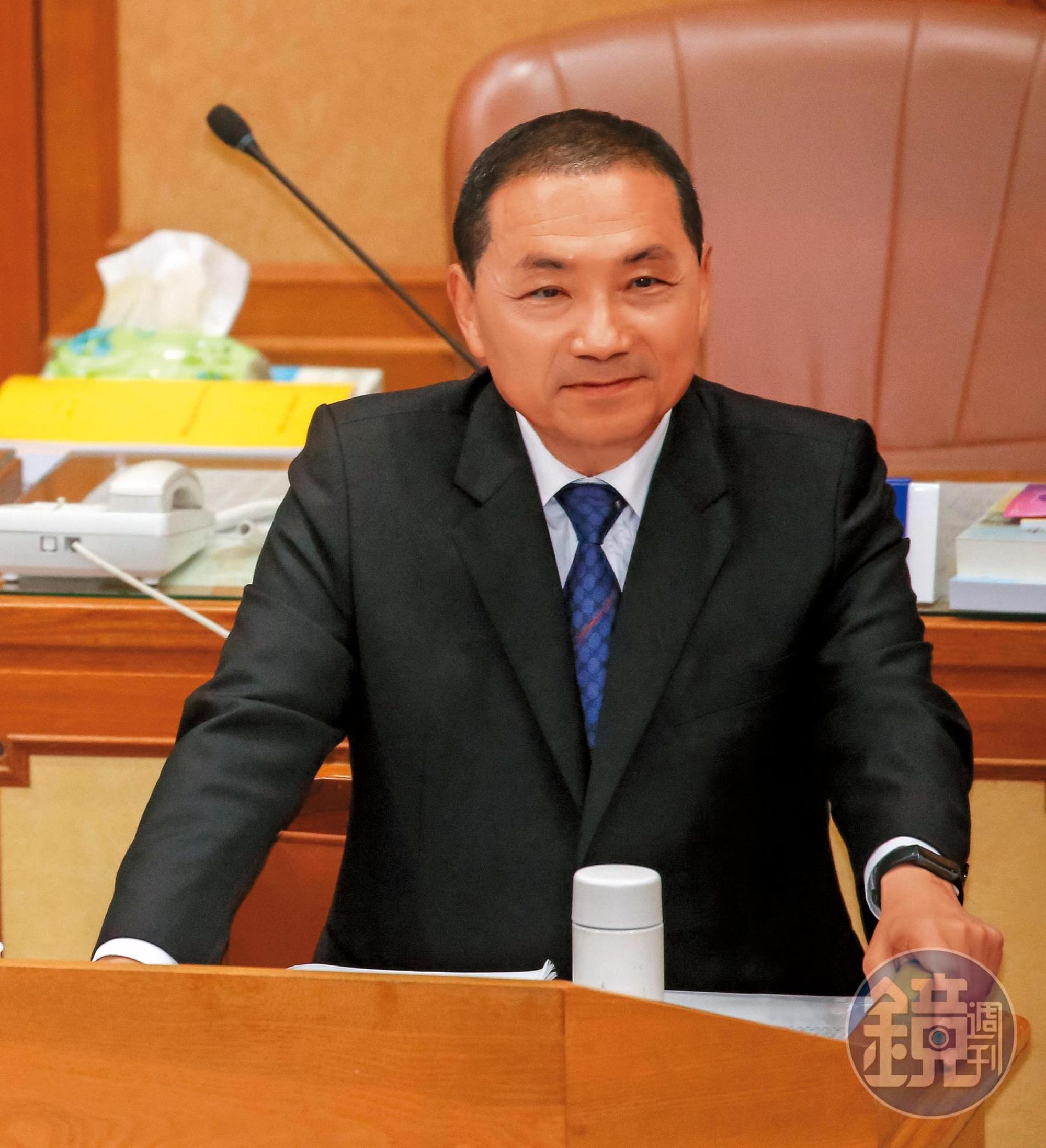 被看好代表國民黨參選總統的侯友宜,12日結束新北市議會總質詢,緊接著為大選備戰。