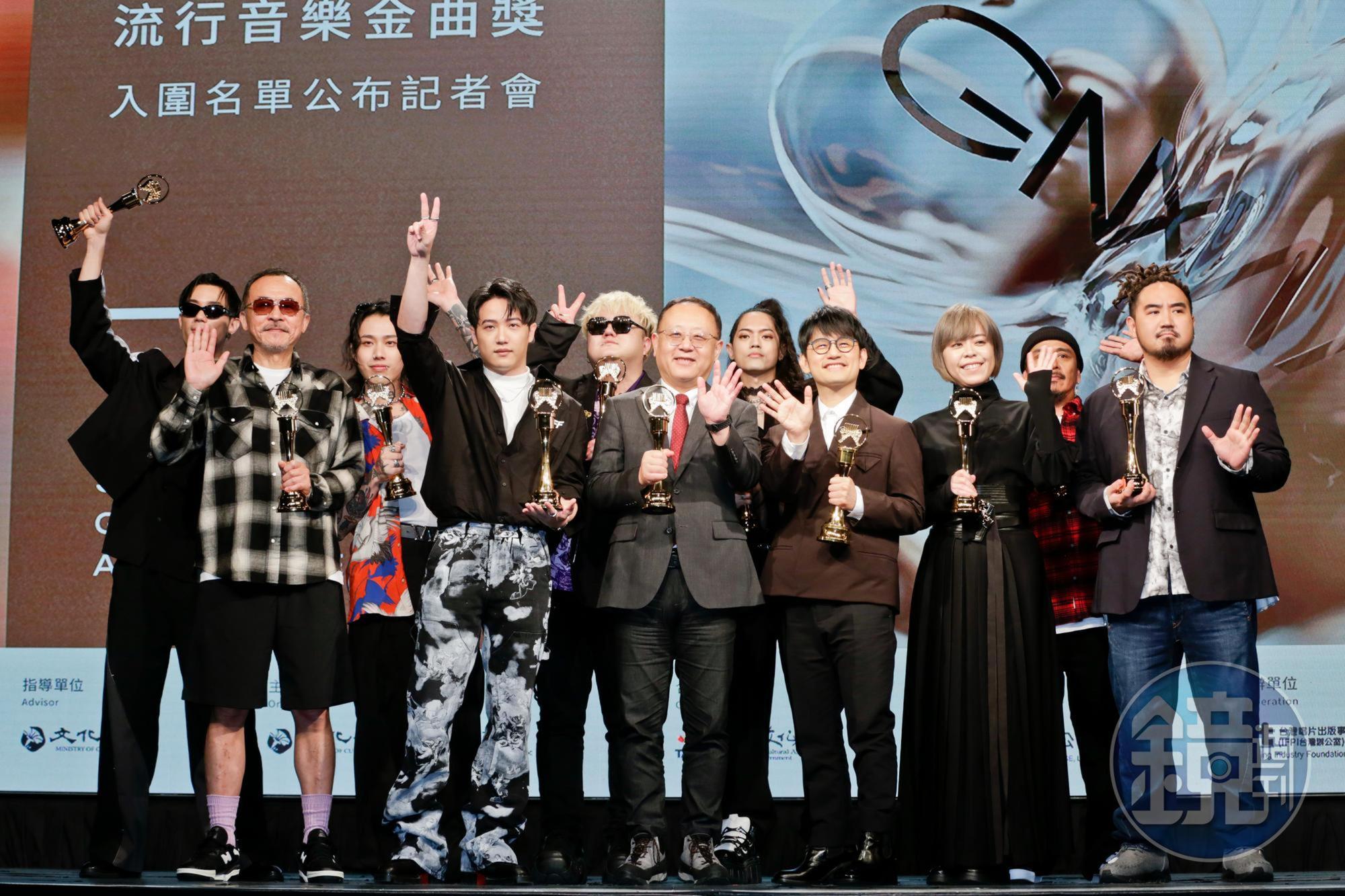 第34屆金曲獎今(16日)公布完整入圍名單。