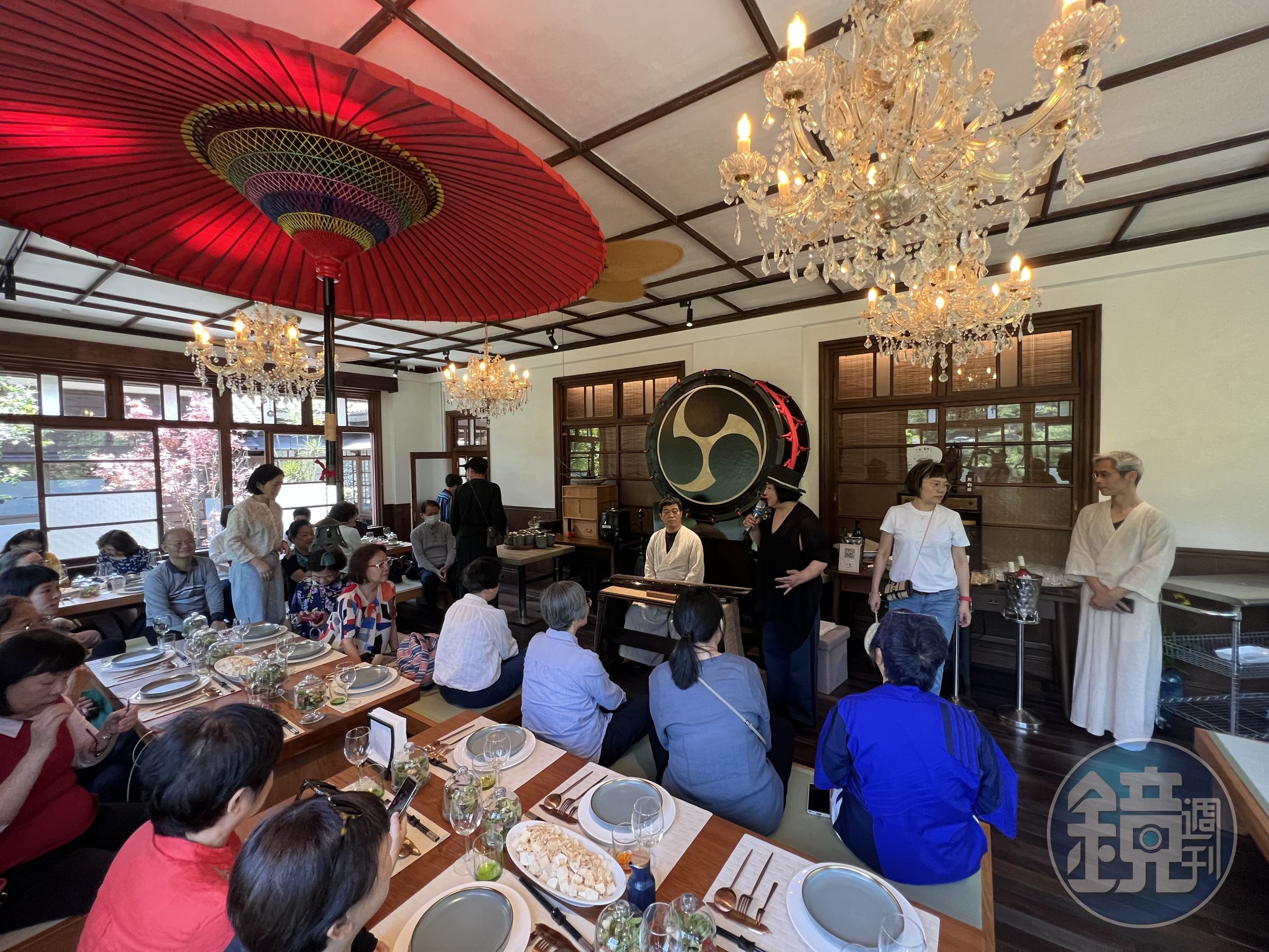 用餐之前，主理人Joy先向大家致上歡迎之意。