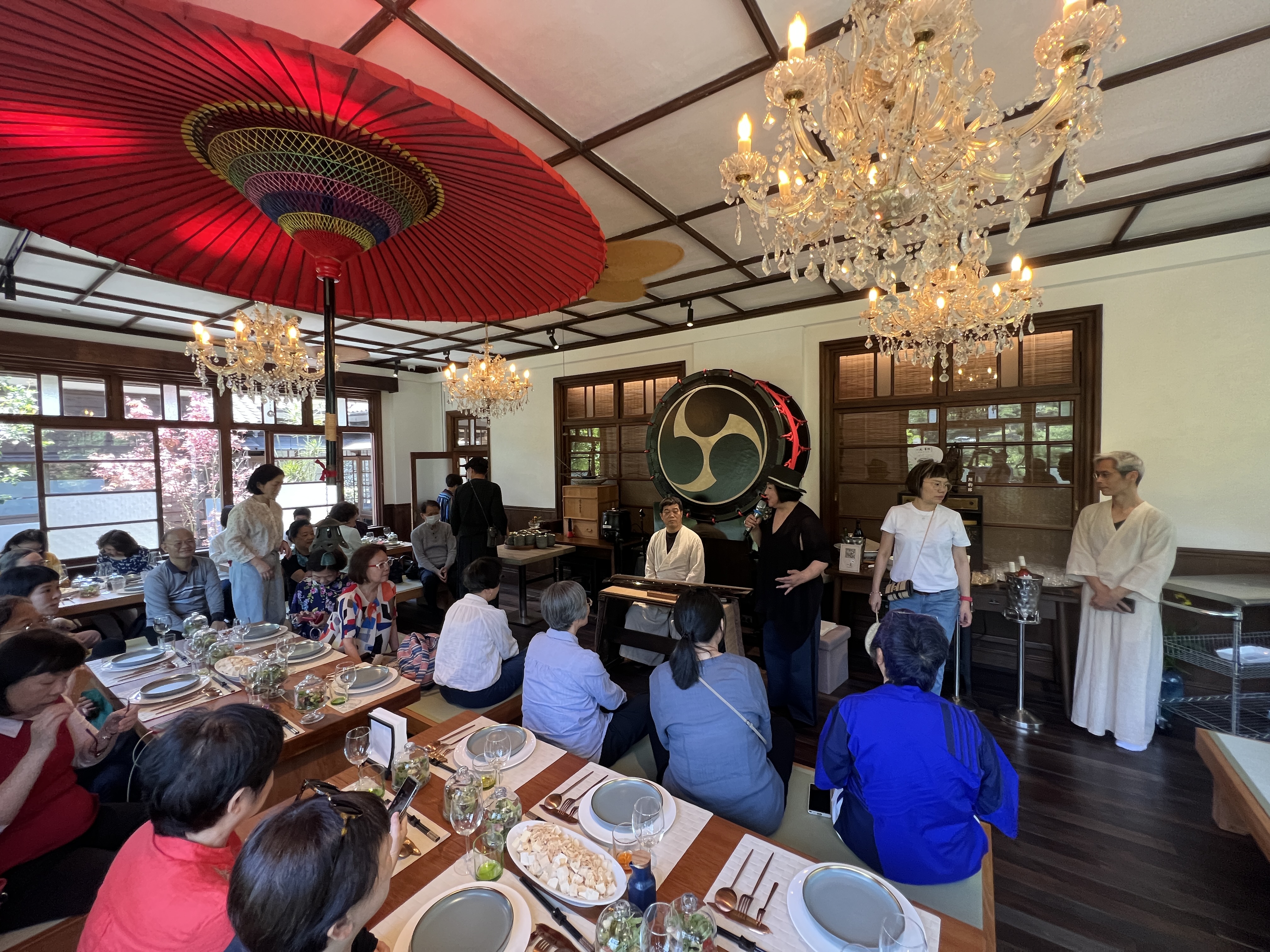 用餐之前，主理人Joy先向大家致上歡迎之意。