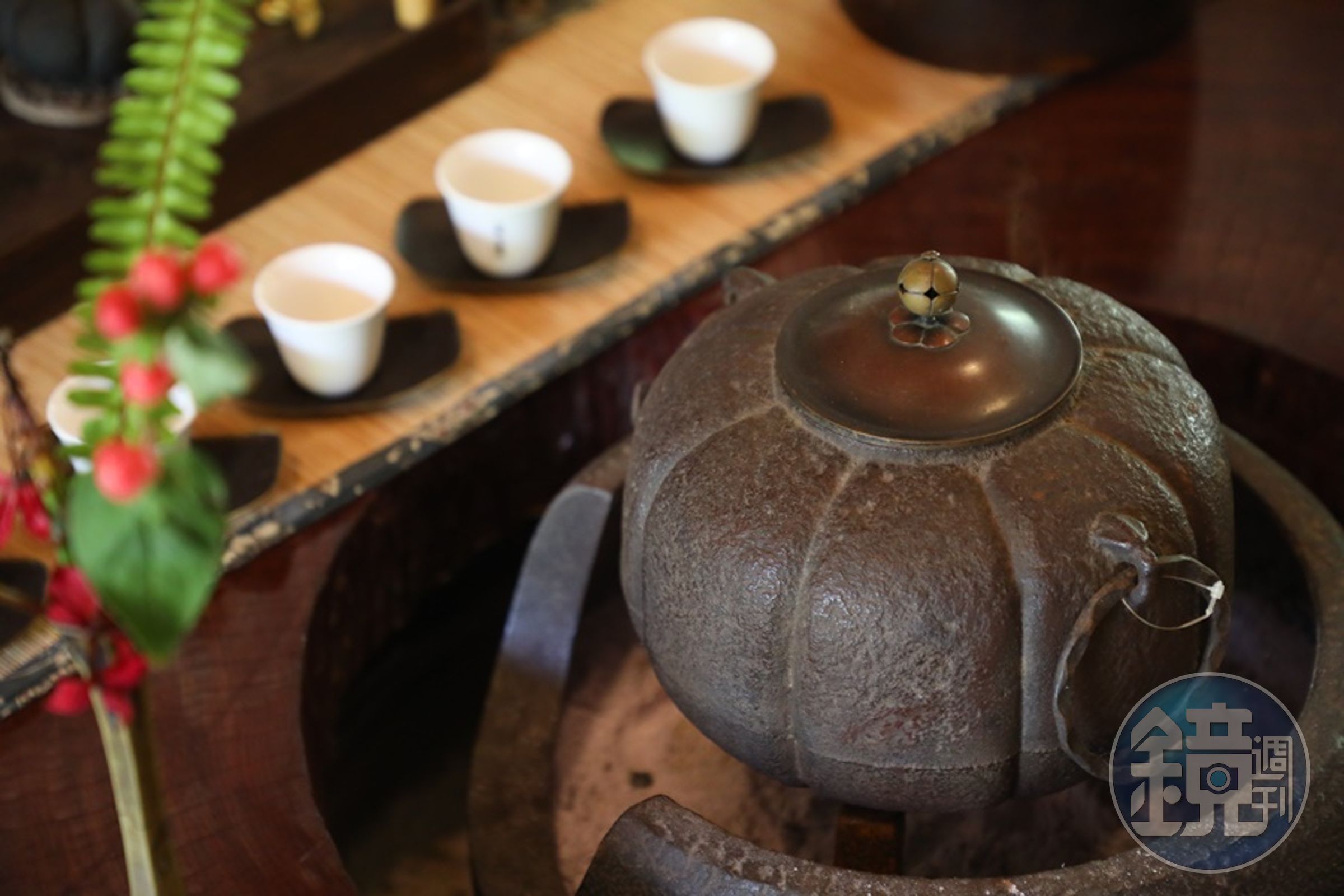 煮水的茶壺亦是藝術品。