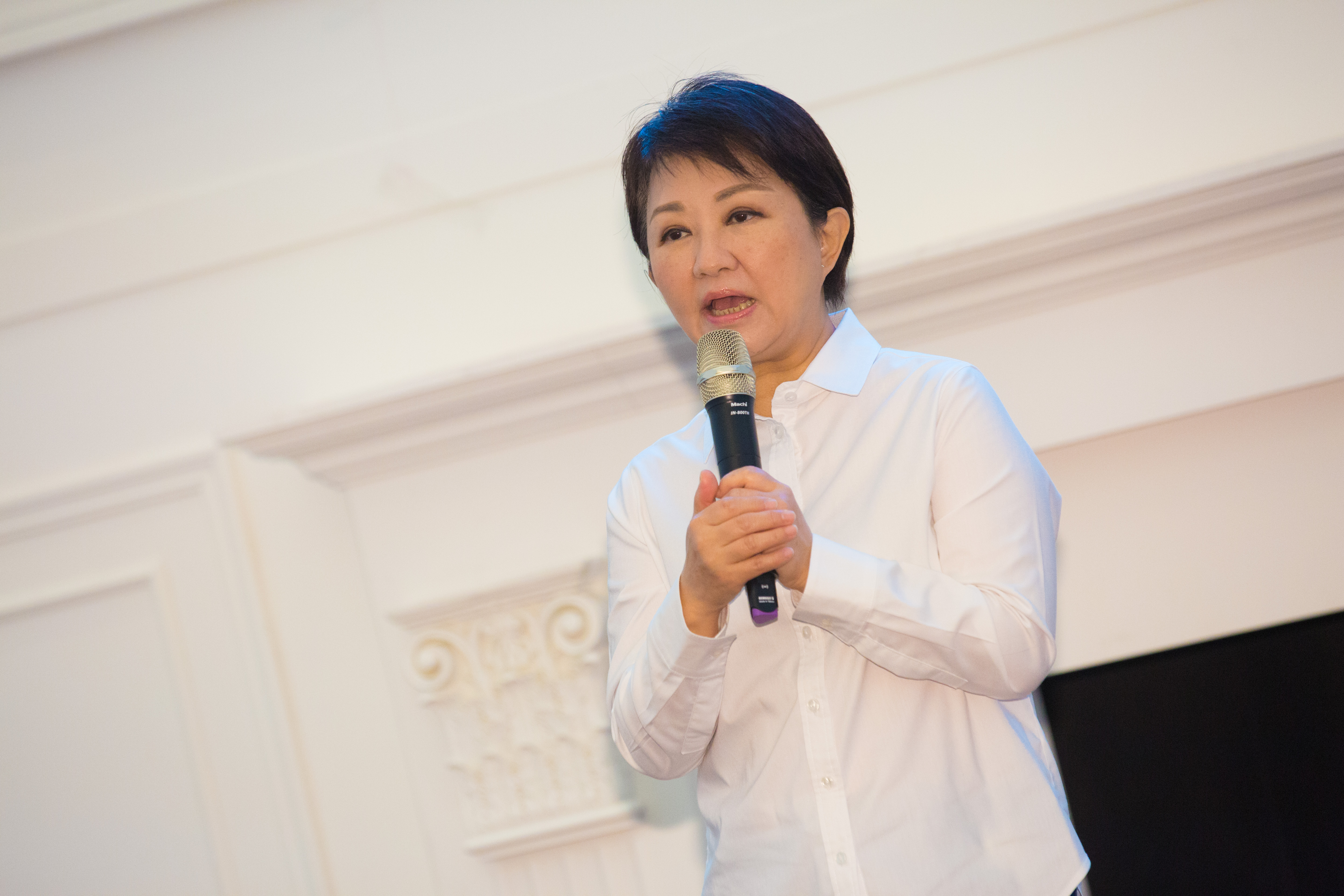 國民黨今天將公布徵召角逐2024的總統人選，台中市長盧秀燕今不會出席中常會。