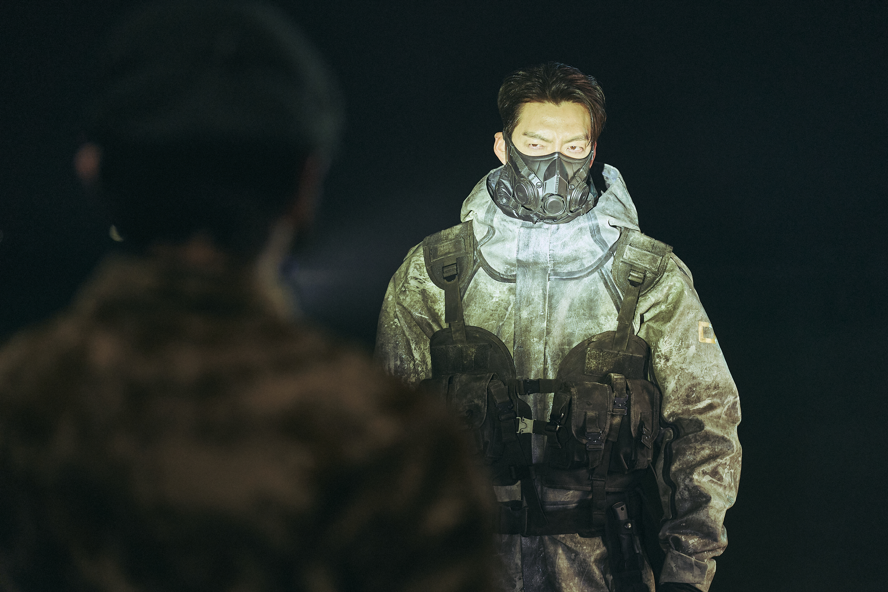 金宇彬主演Netflix《末日騎士》遭質疑抄襲。（Netflix提供）