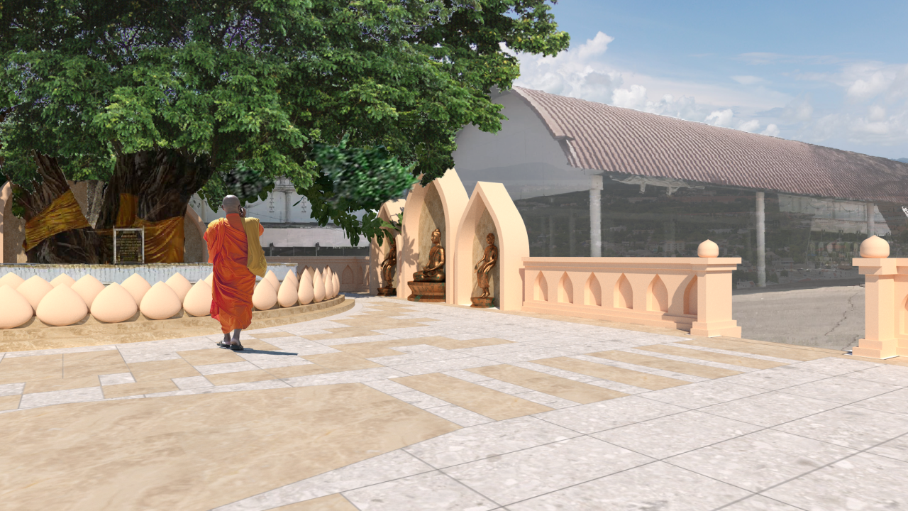 老衲棒子藏不住！淫僧「當頭棒喝」性愛影像被村長爆出，還找到女生原味內褲。（示意圖）