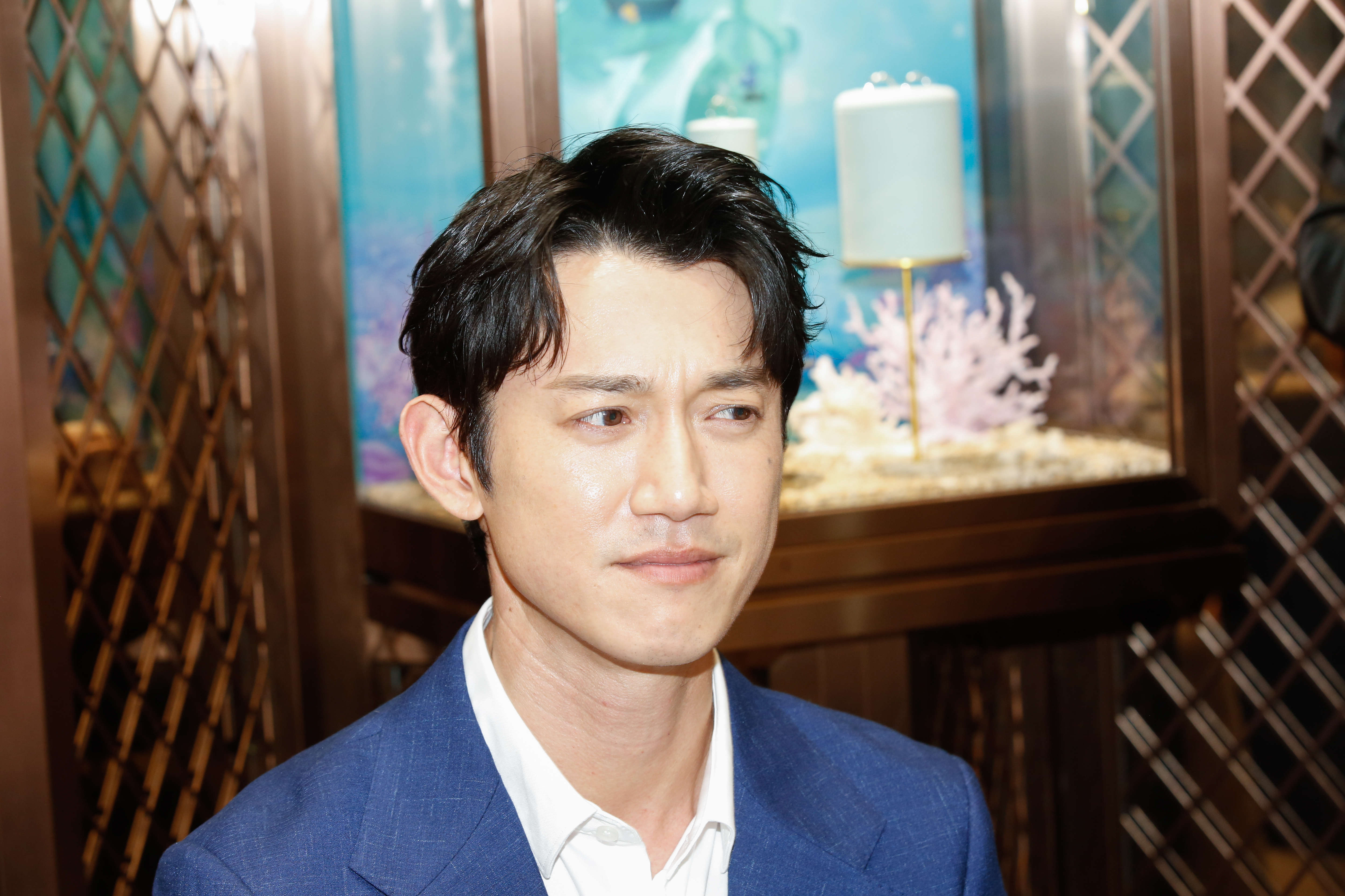 吳慷仁被問到婚期努力擠出答案。