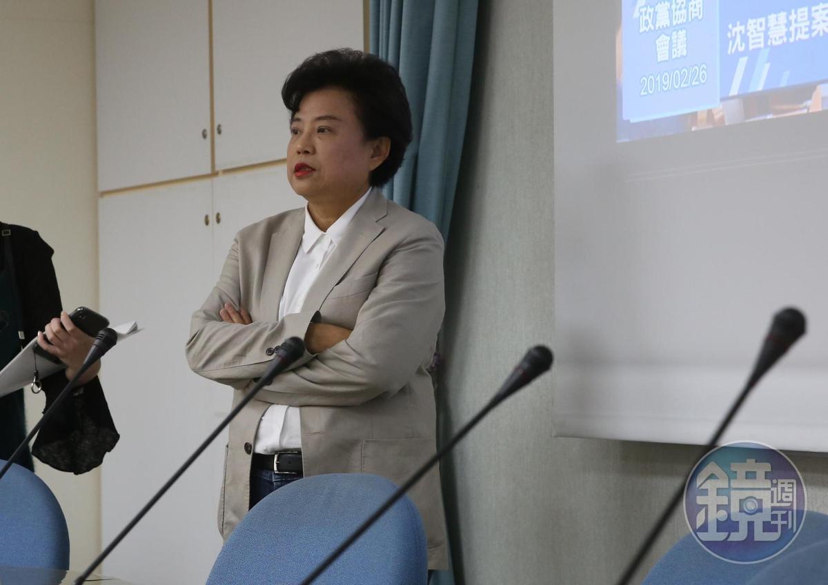 對於黨內宣布徵召侯友宜,「挺郭派」沈智慧坦言民調公信度存疑,但身為中常委、黨員還是會支持。(本刊資料照)