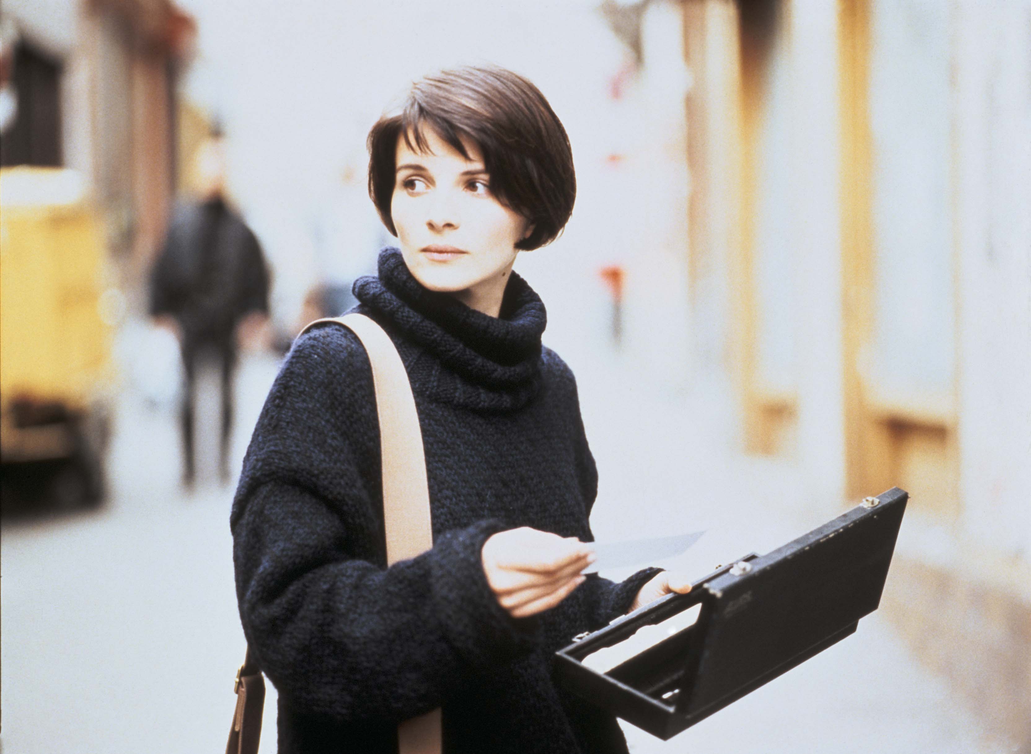 由茱麗葉畢諾許主演的《藍色情挑》首度引進最新4K數位修復版本在大銀幕呈現。（金馬執委會）