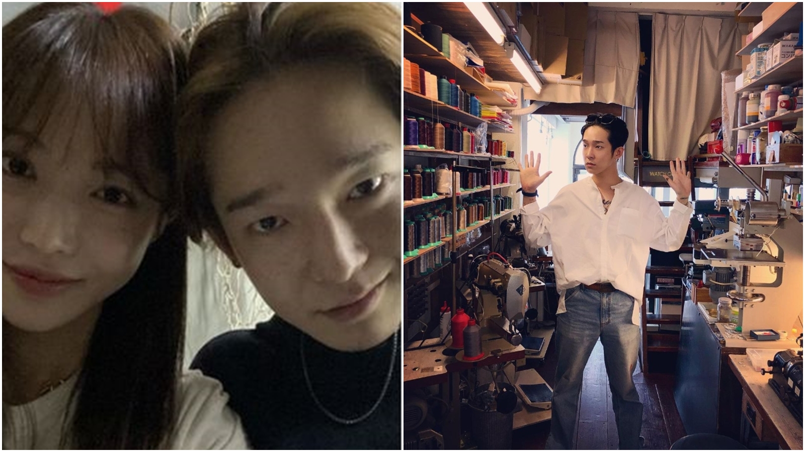 南太鉉被女友徐敏在爆料吸毒，警方在兩人毛髮均驗出冰毒陽性。（翻攝自Instagram＠souththth、seominjae_71）