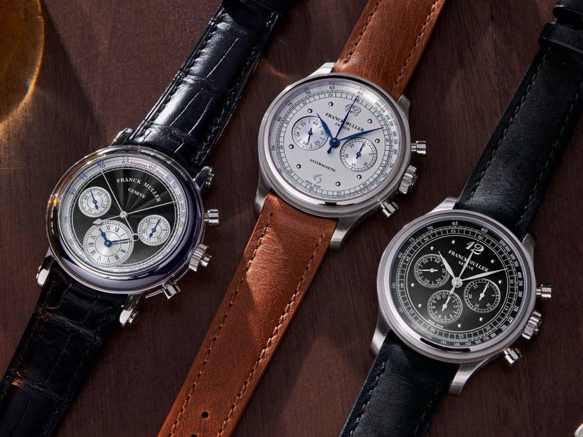 FRANCK MULLER去年慶祝創立30週年,與Grail Watch合作復刻三款90年代的古董機芯計時碼錶,完整展現「天才製錶師」當年的技術高度,以及他對製錶的熱情。