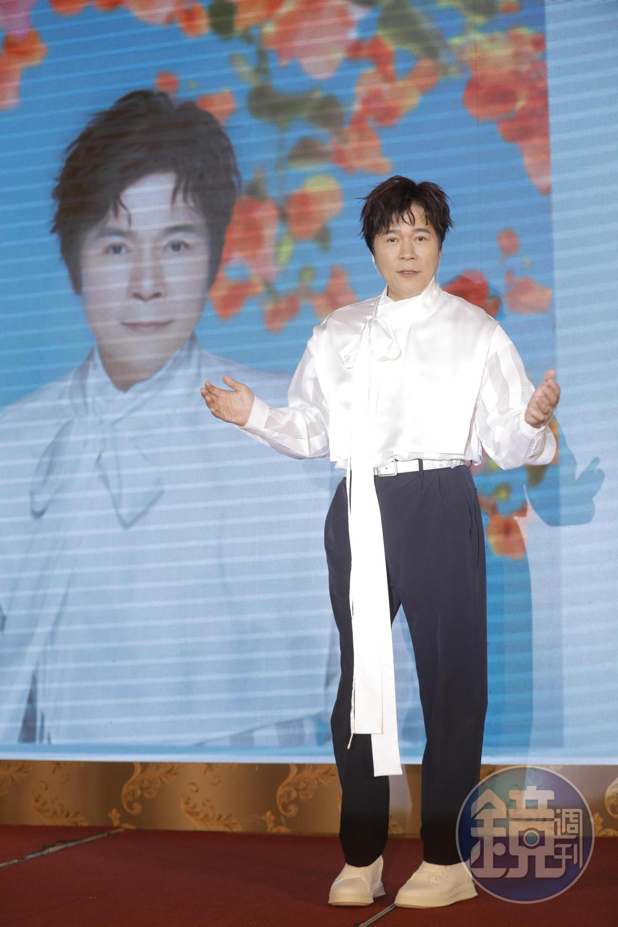 出道50週年的洪榮宏，推出新專輯《你愛聽的彼首歌》。