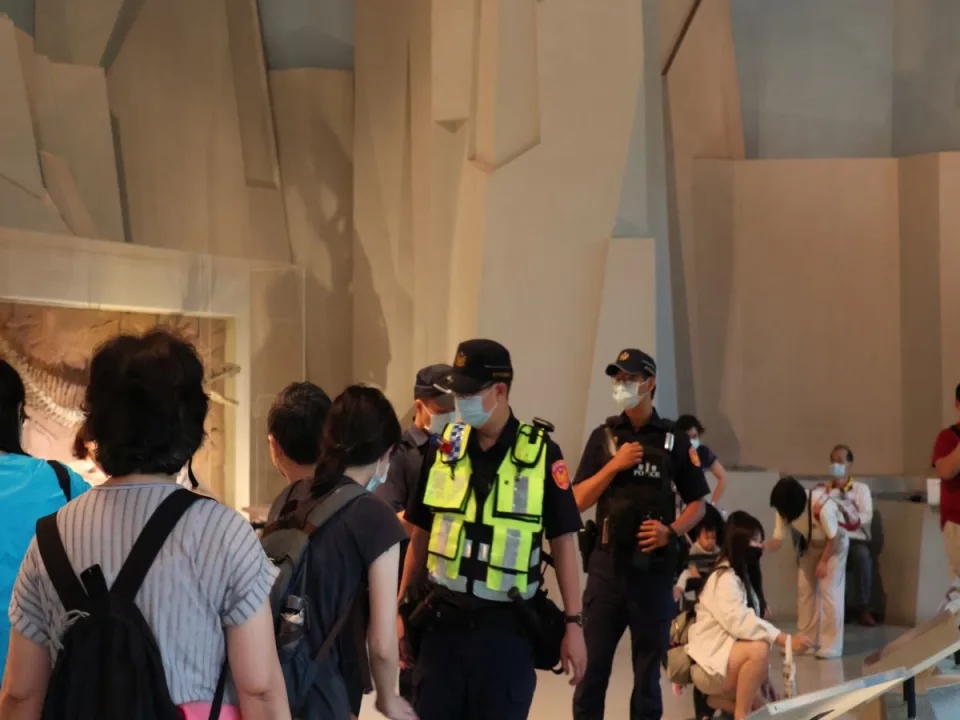 科博館收到炸彈恐嚇信，警方清查後未發現可疑物，並確認發信者為境外IP。（科博館提供）
