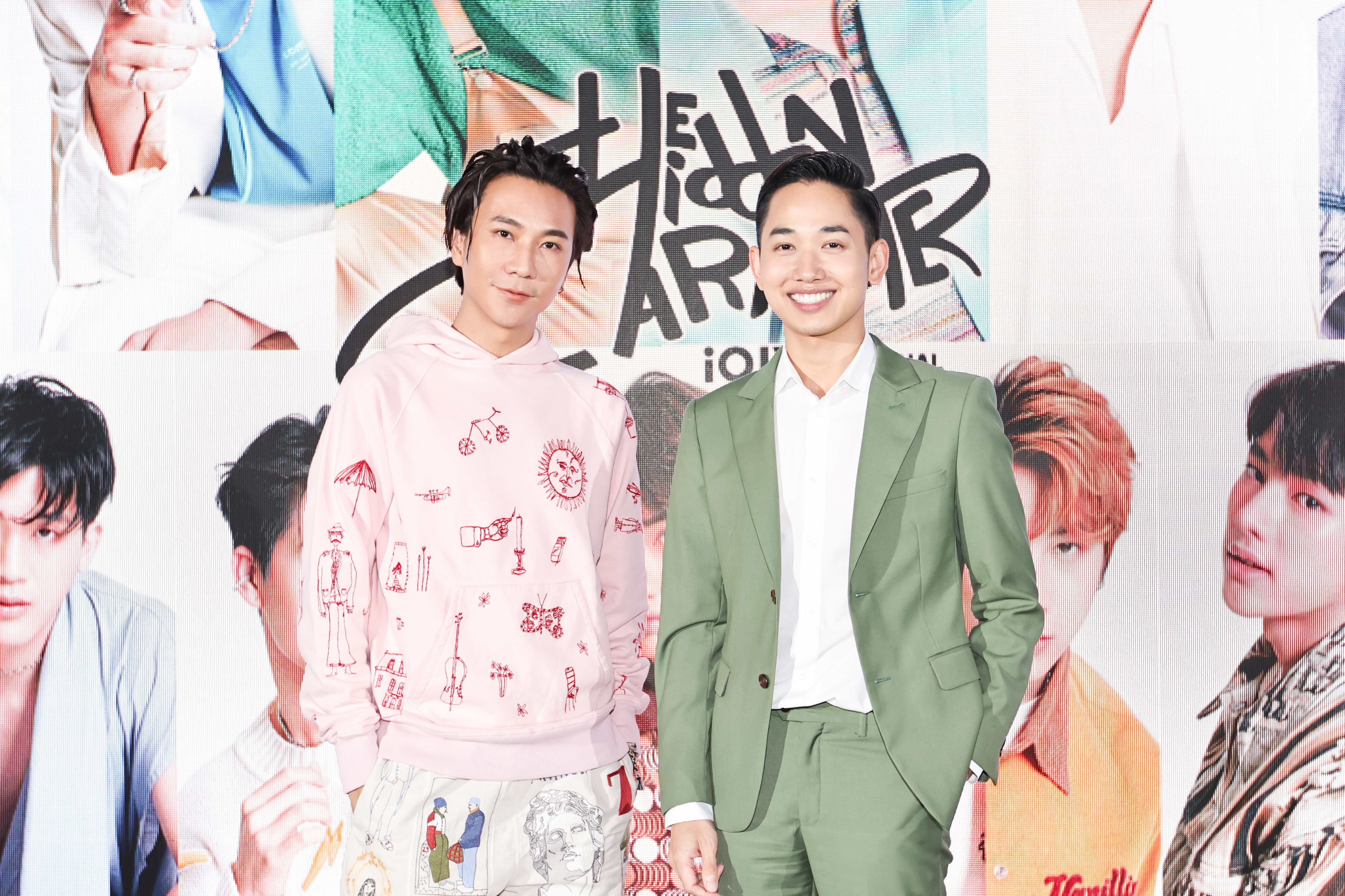 泰國製作公司Be On Cloud執行長Pond（左）與愛奇藝泰國站總經理Poppy從《黑幫少爺愛上我》開始合作培養好默契。（愛奇藝國際站提供）