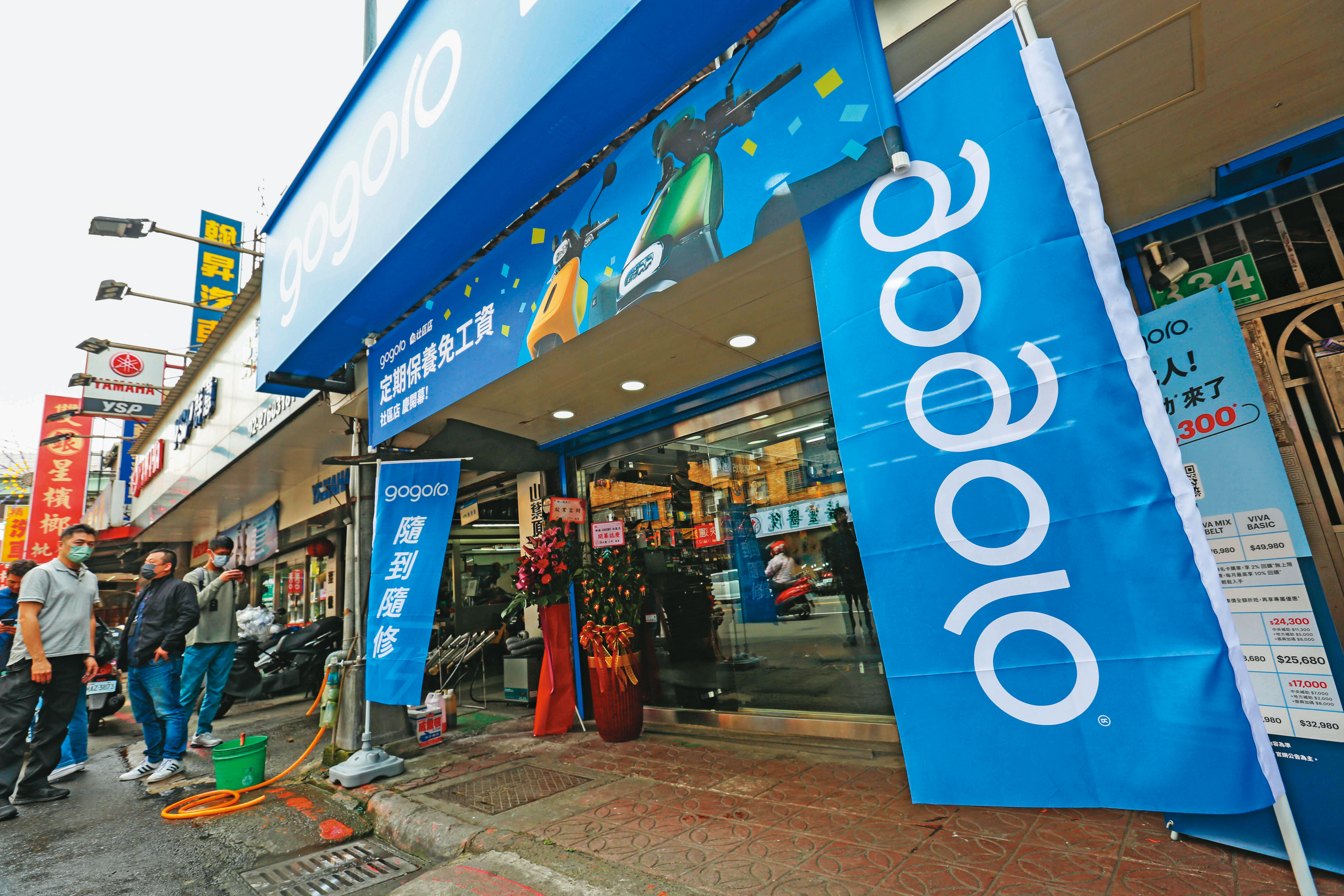 Gogoro以新一代門市「社區店」搶市，未來維修不用再預約排隊，服務觸角更從電動機車擴大至燃油機車。