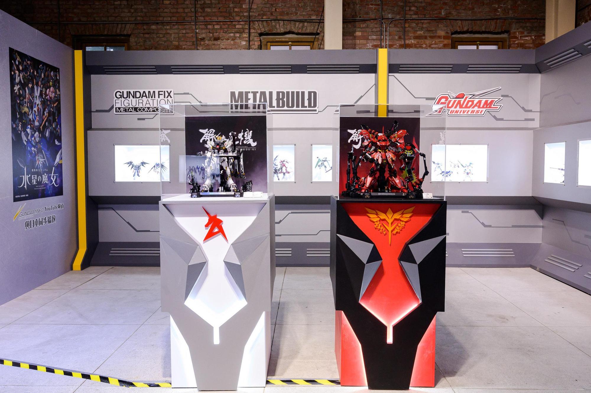 「TAMASHII Features 2023 in TAIWAN萬代收藏玩具年度大展」今日正式開展，預計連續展出3天。（台灣萬代南夢宮提供）