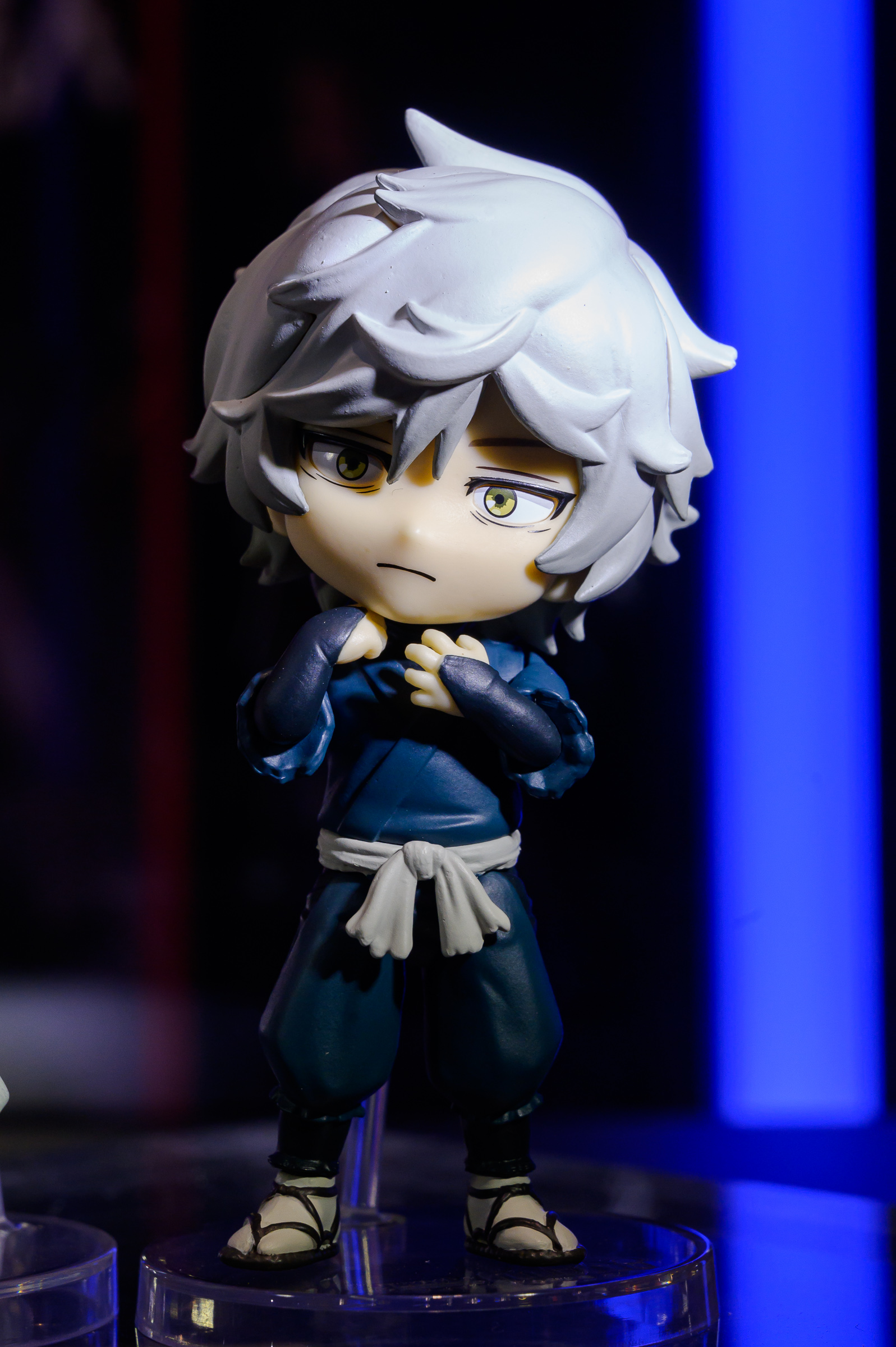 近期新番《地獄樂》的主角「Figuarts mini畫眉丸」。（台灣萬代南夢宮提供）