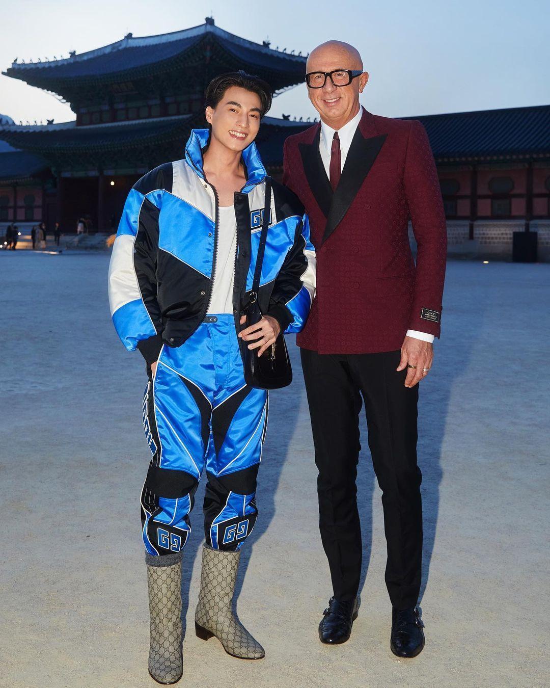 Gulf是泰國的首位Gucci男性品牌摯友。(翻攝自Gulf IG)