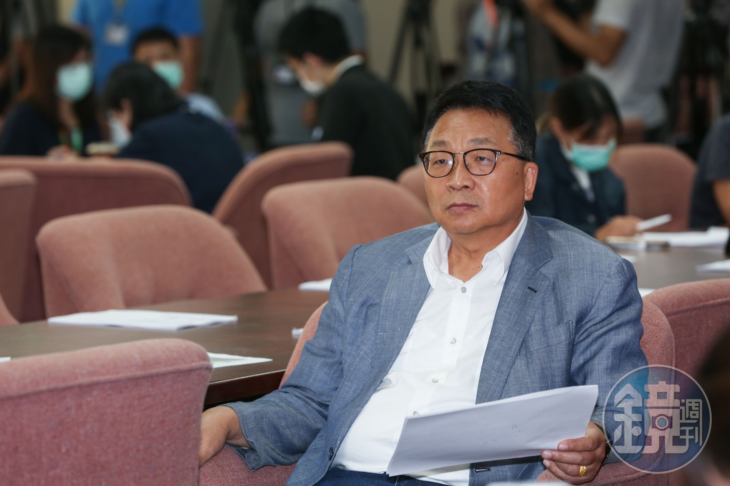 陳歐珀昨深夜發表「清白無價，誓死捍衛」退選聲明，為地方政壇投下震撼彈。（本刊資料照）