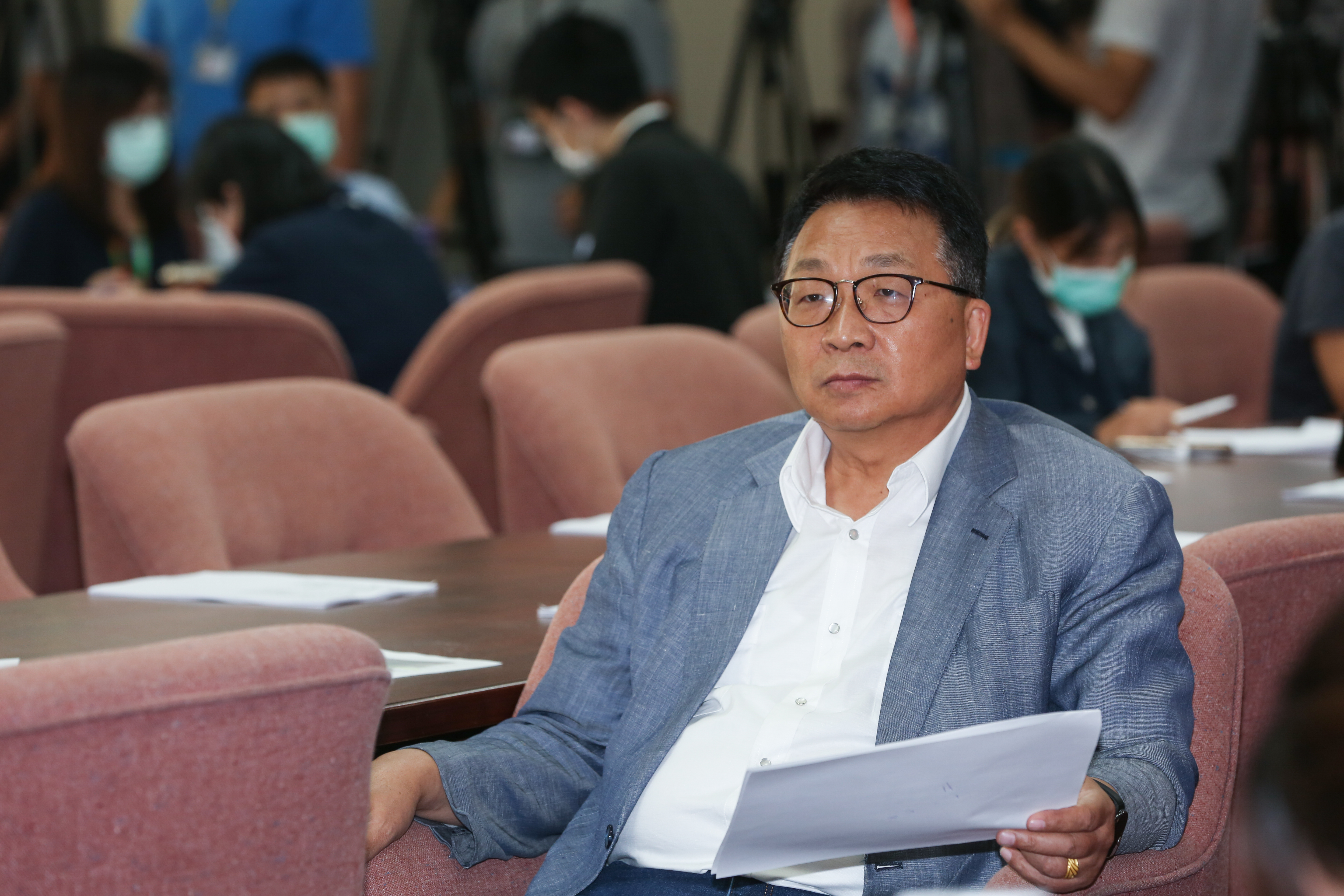 陳歐珀昨深夜發表「清白無價，誓死捍衛」退選聲明，為地方政壇投下震撼彈。（本刊資料照）