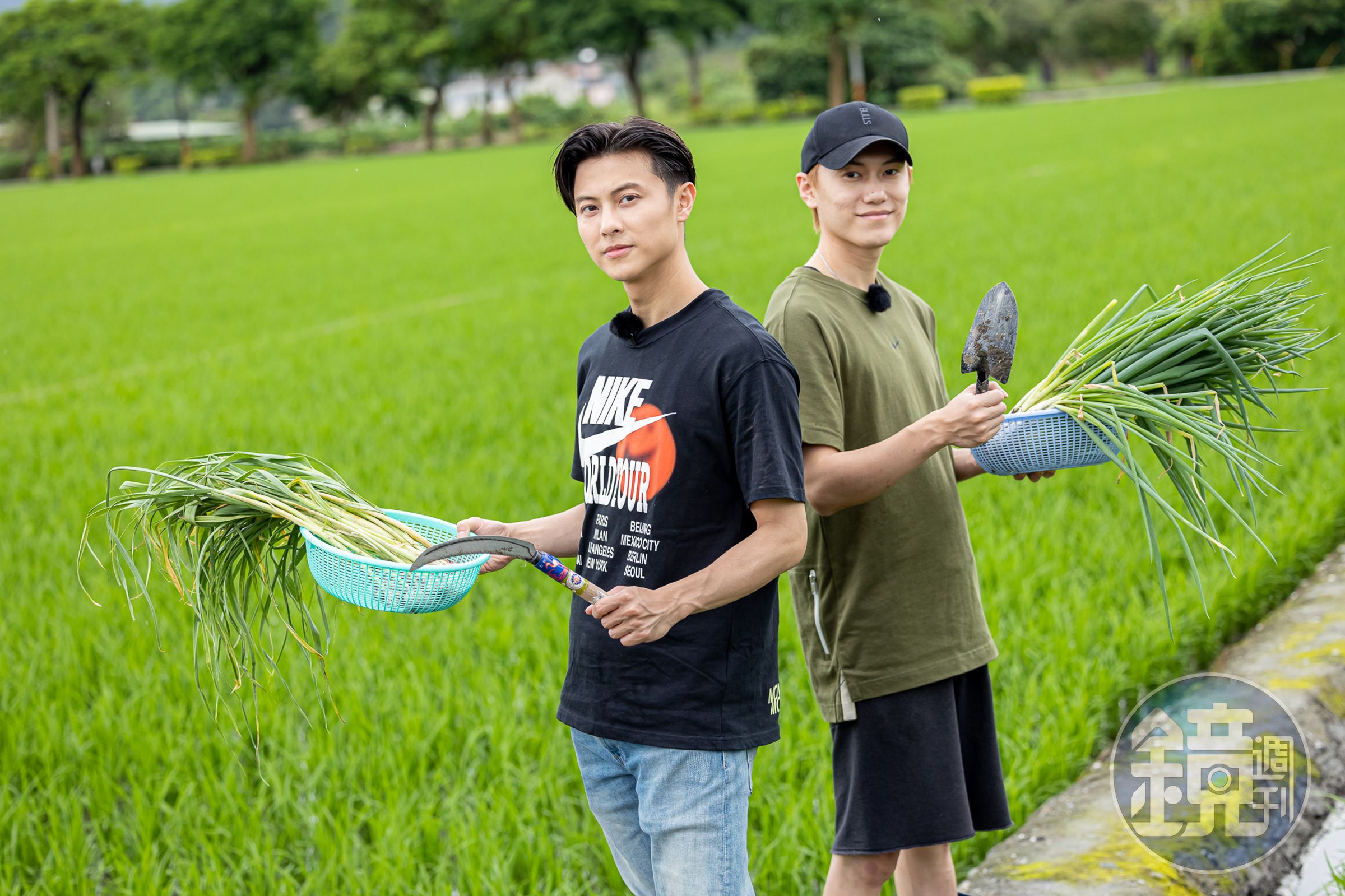 王子與弟弟邱宇辰在《全明星觀察中》合體。(喜鵲提供)