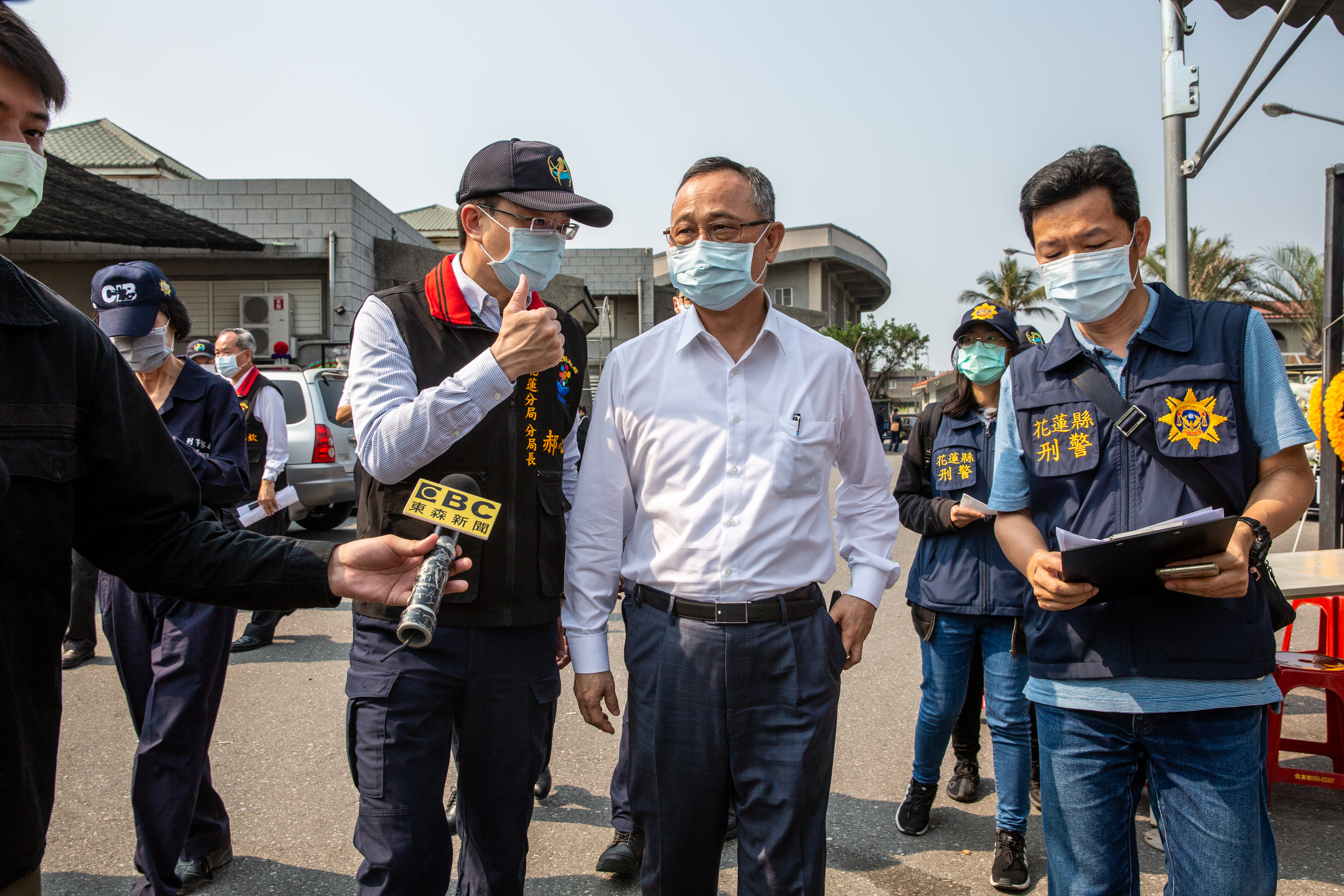 洪三雄夫妻基金會曾宴請曾給予過協助的各界人士，除了蘇嘉全，前警政署長陳家欽也是座上賓。（本刊資料照）