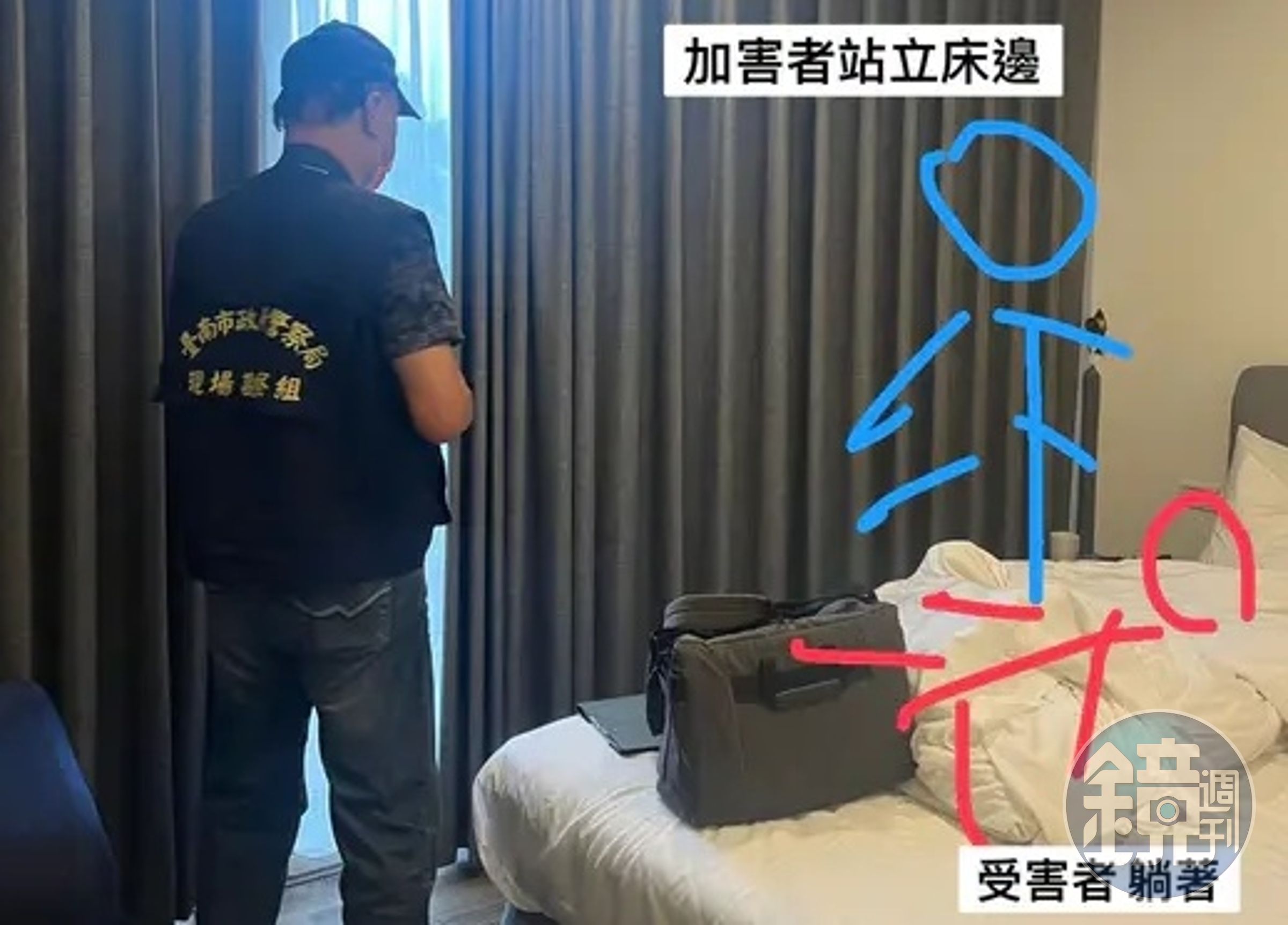 一名女網友20日與3位閨密入住台南某間民宿,深夜卻遭不明男子闖入陽台性騷擾。(翻攝自Dcard)