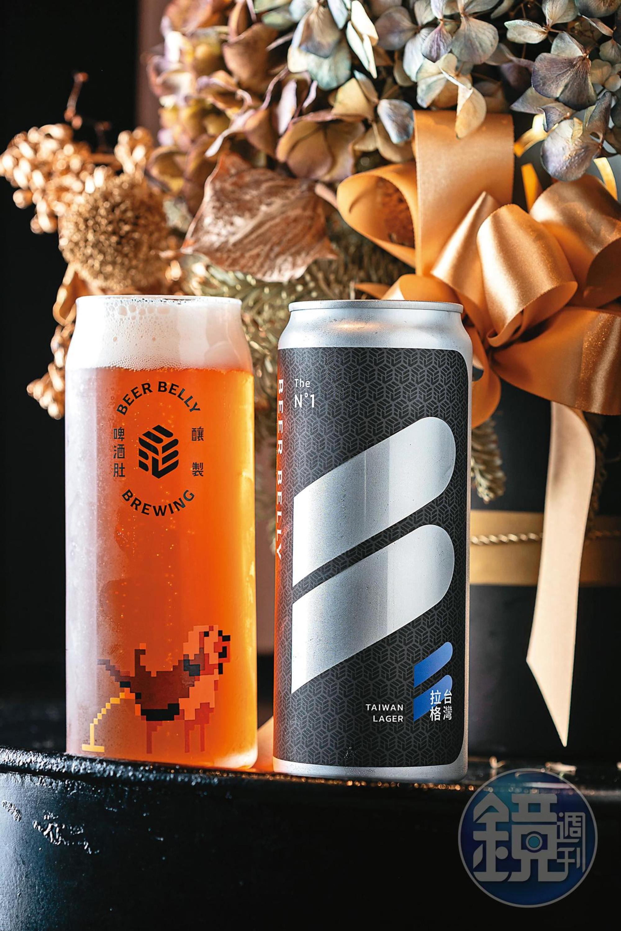 適合搭配熱炒的「台灣拉格」,口味清爽淡雅。(199元╱杯裝700ml)