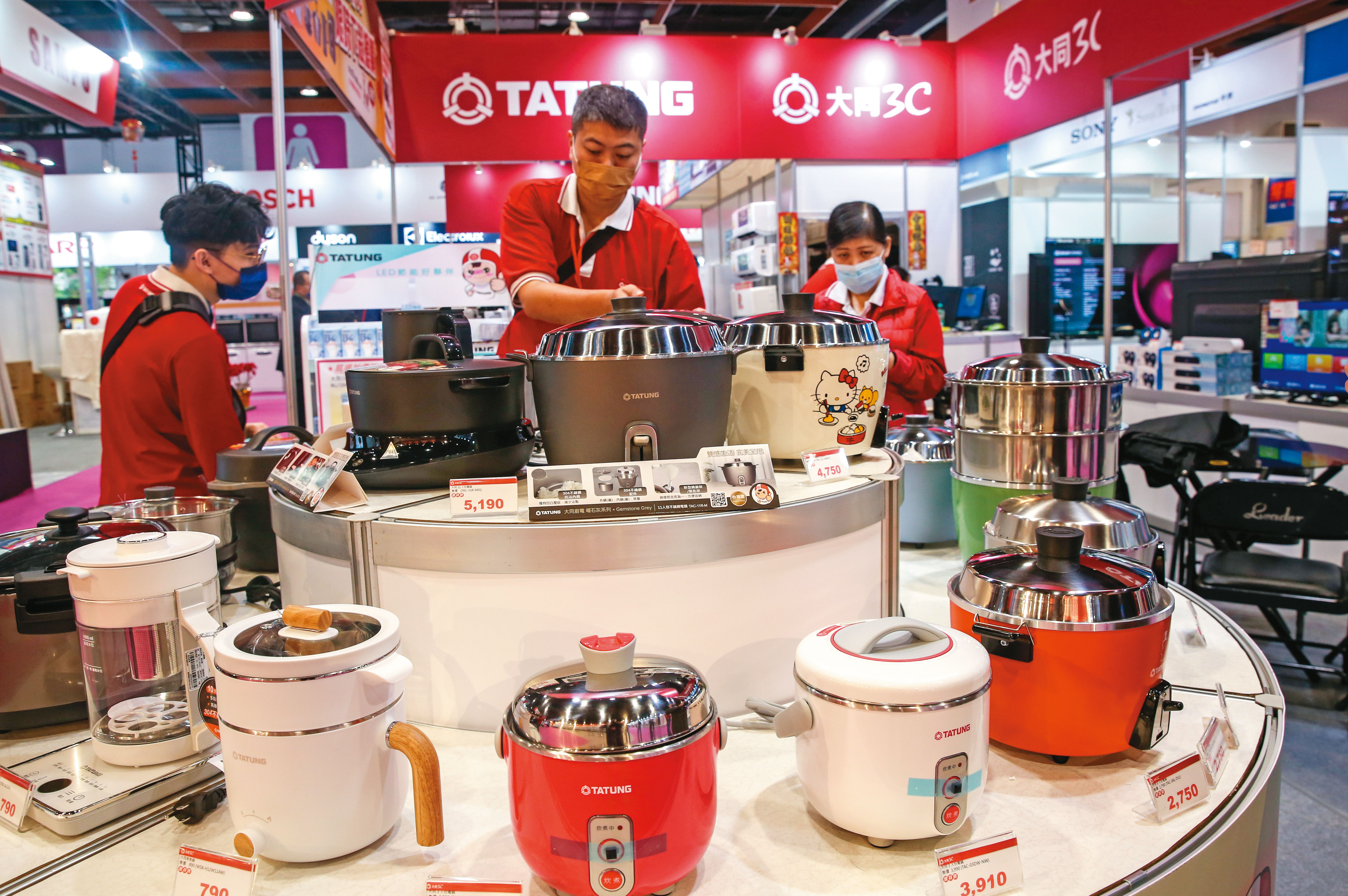 大同除銷售消費性產品，也積極發展電力、新能源、不動產三大事業。