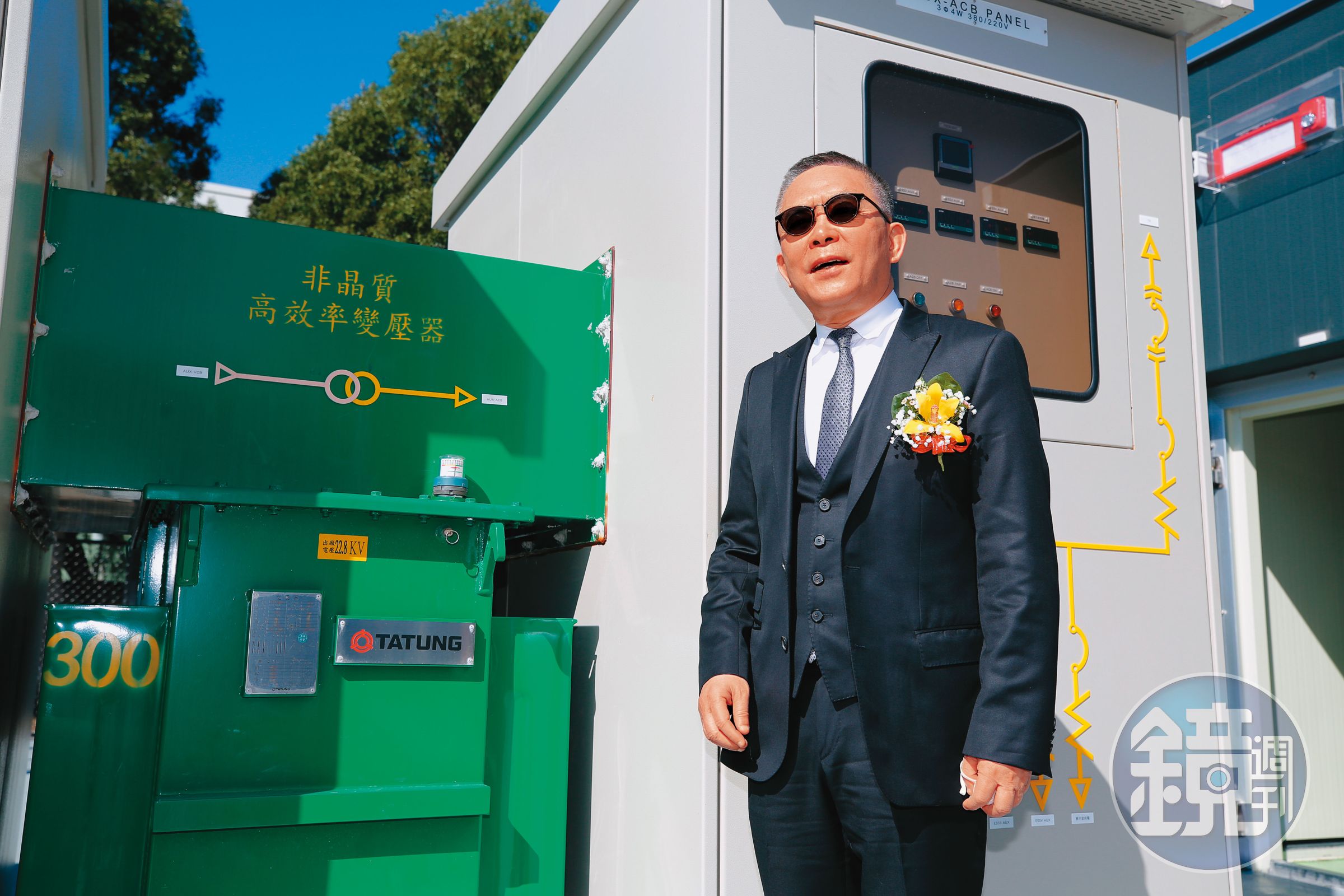 吳振隆負責大同新能源事業,目前是大同智能、大同訊電的董事長。