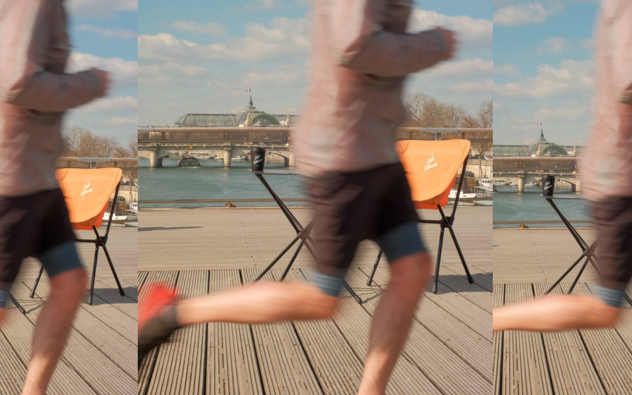 Helinox和Café Kitsuné全新戶外咖啡廳聯名系列希望能令大家在戶外也能享受歡樂時光。（onefifteen初衣食午提供）