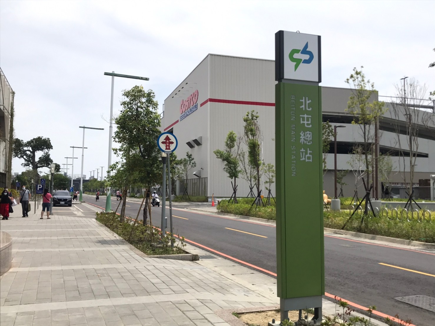 台中好市多二店就選擇開在人口移入最多的北屯區舊社里內。(信義房屋提供)