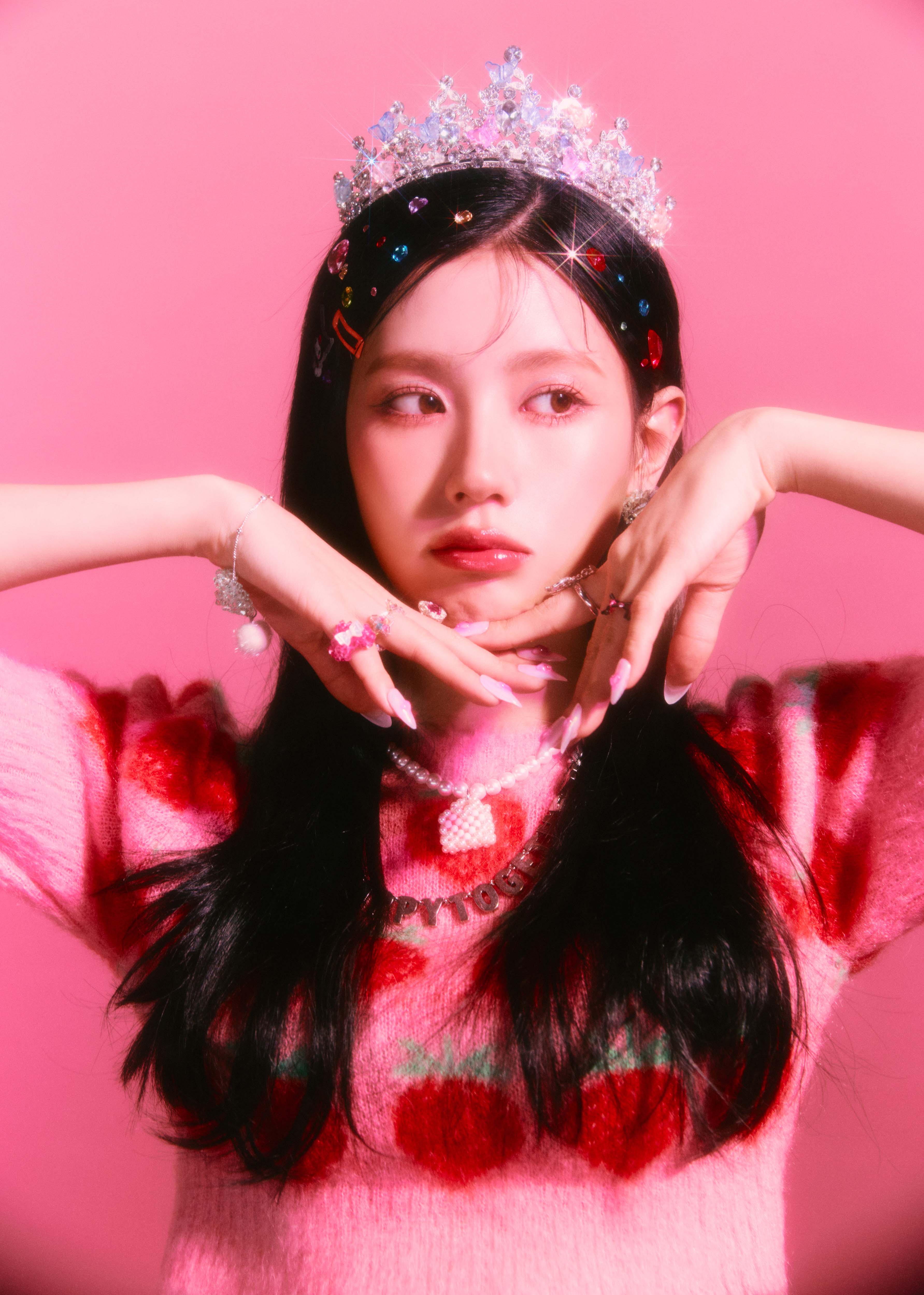 (G)I-DLE MIYEON薇娟美貌圈粉無數。(KKLIVE提供)