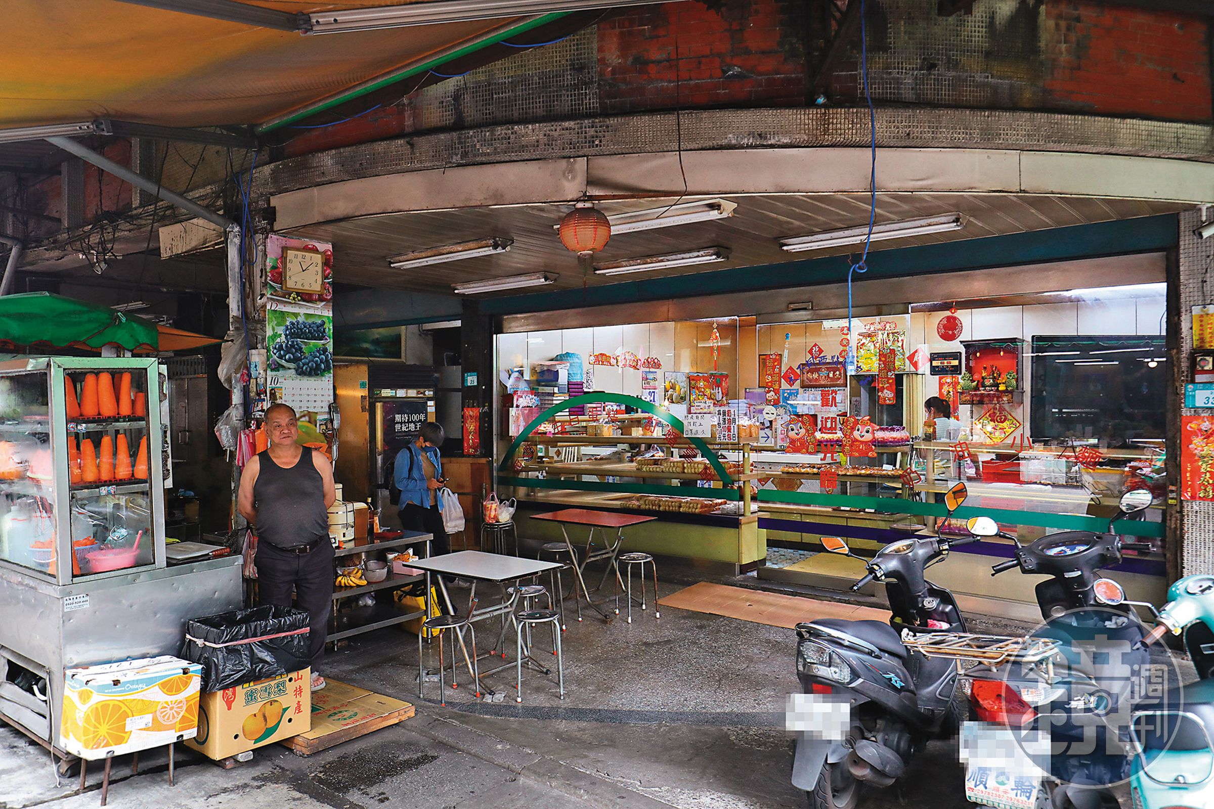 「大不同西點麵包店」是在三重集美市場經營超過40年的老店。