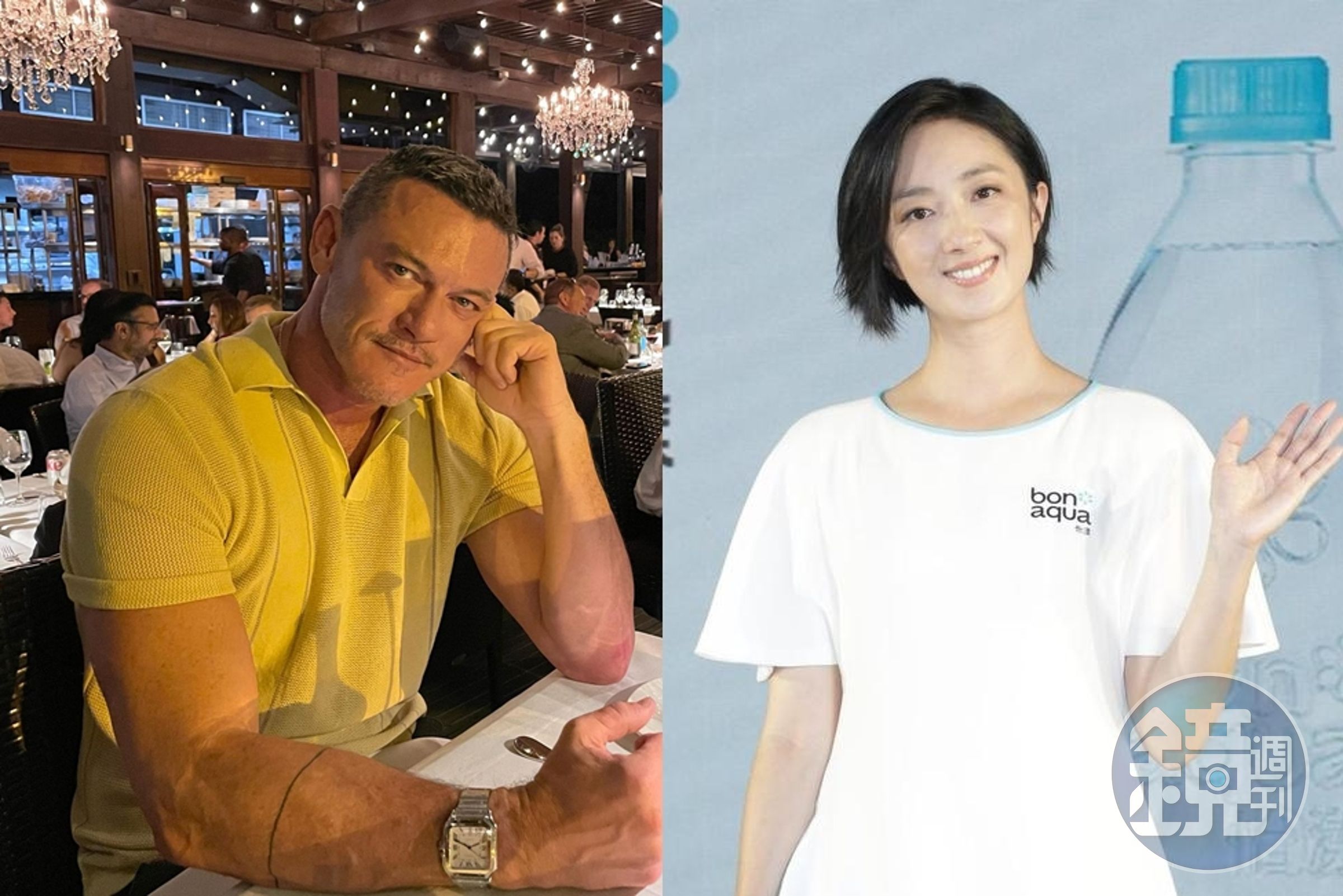 桂綸鎂這次不僅將與好萊塢男星路克伊凡斯搭檔，面對法籍導演，本身大學主修就是法語的她想必所學亦能派上用場。（翻攝自路克伊凡斯IG/本刊資料照）